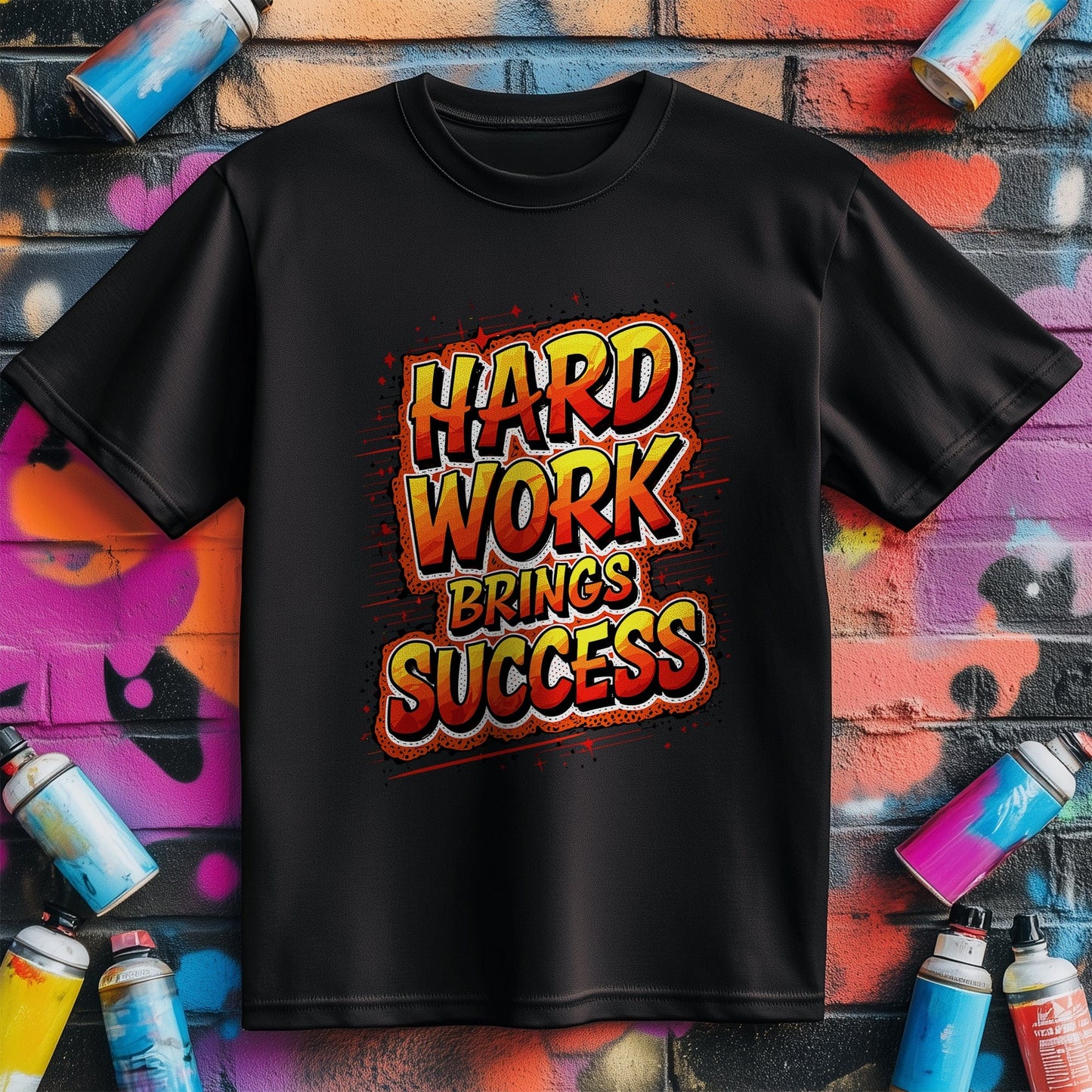 Motivation 83 T-Shirt Hard Work brings success