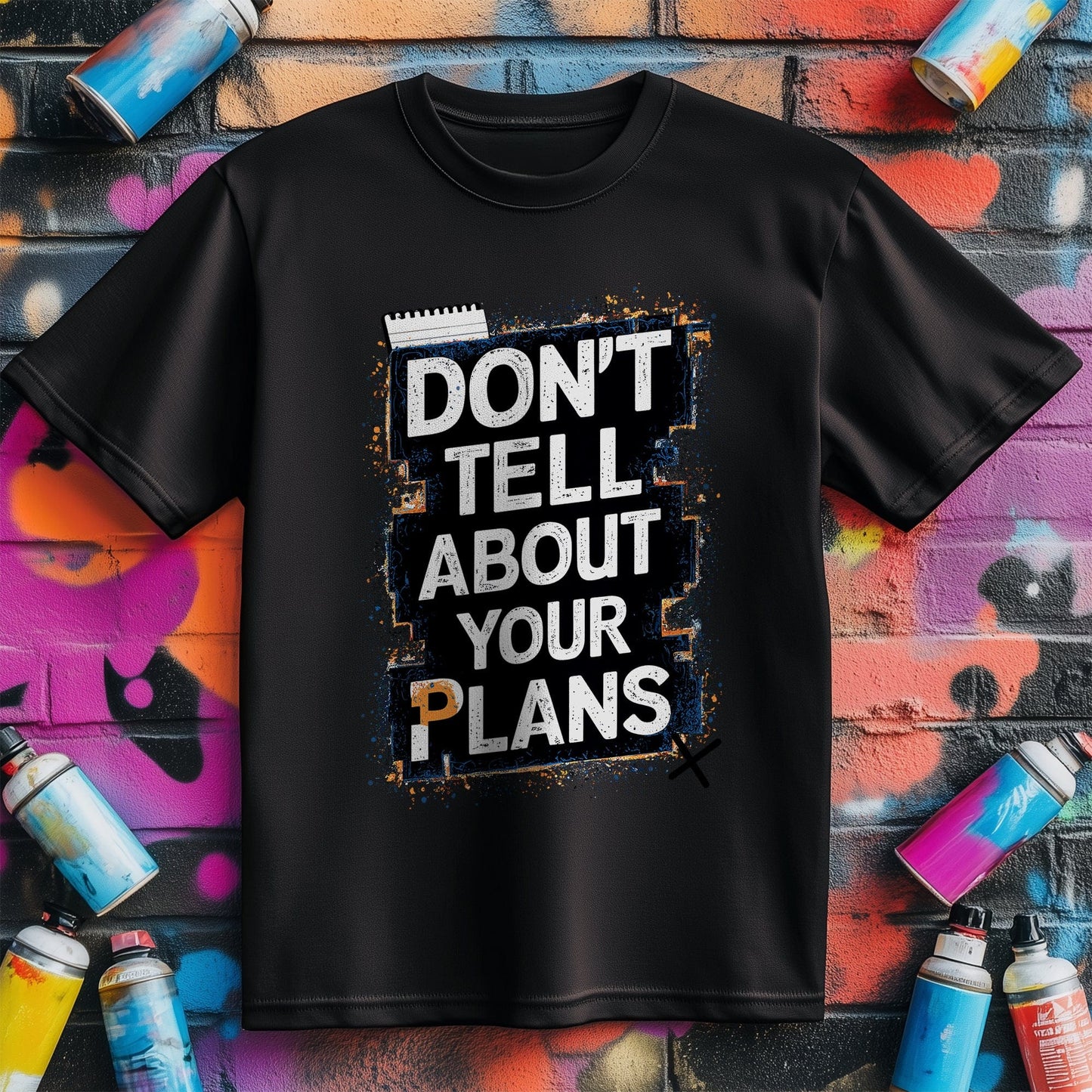 Motivation 31 T-Shirt Keep Plans Secret
