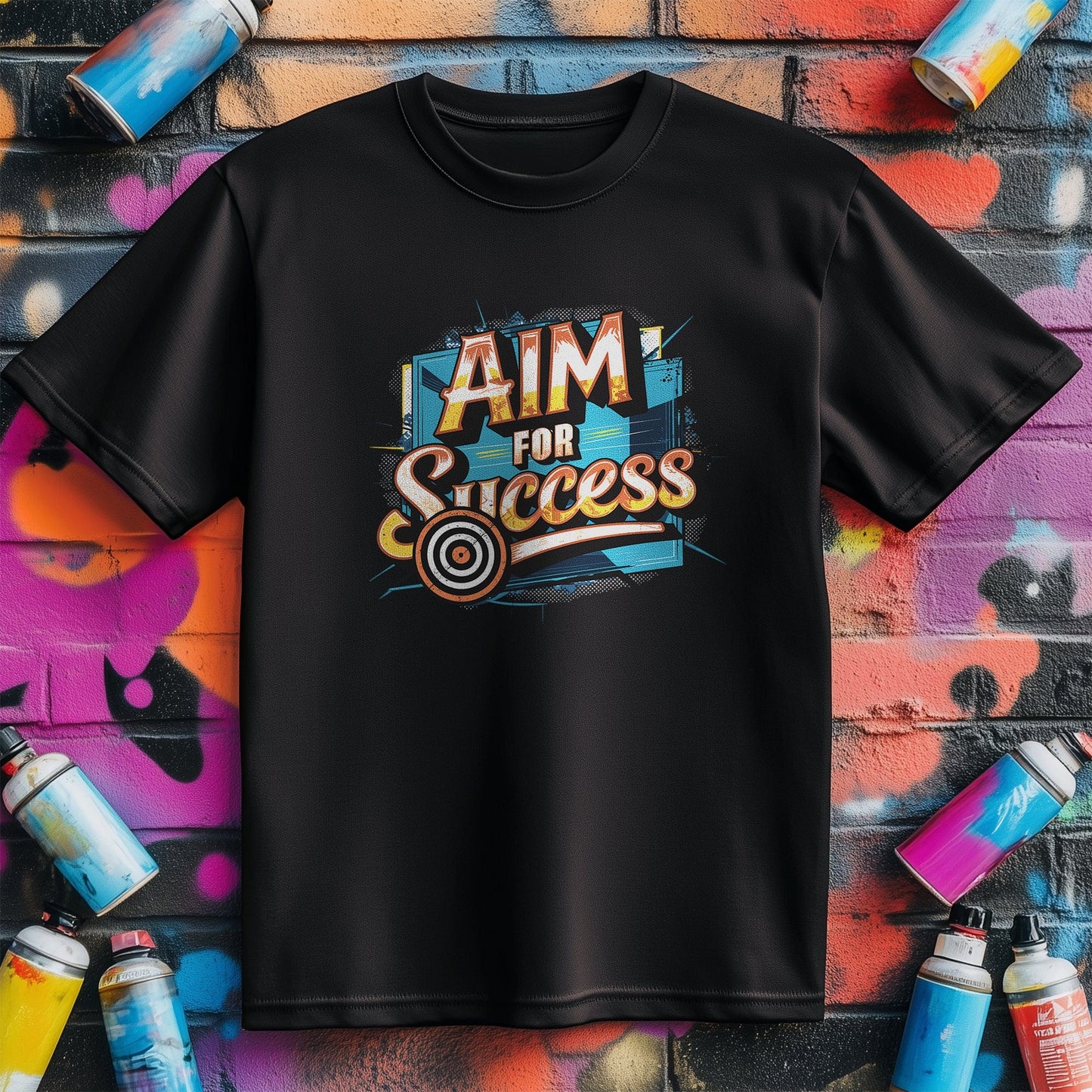 Motivation 13 T-shirt  Aim for Success