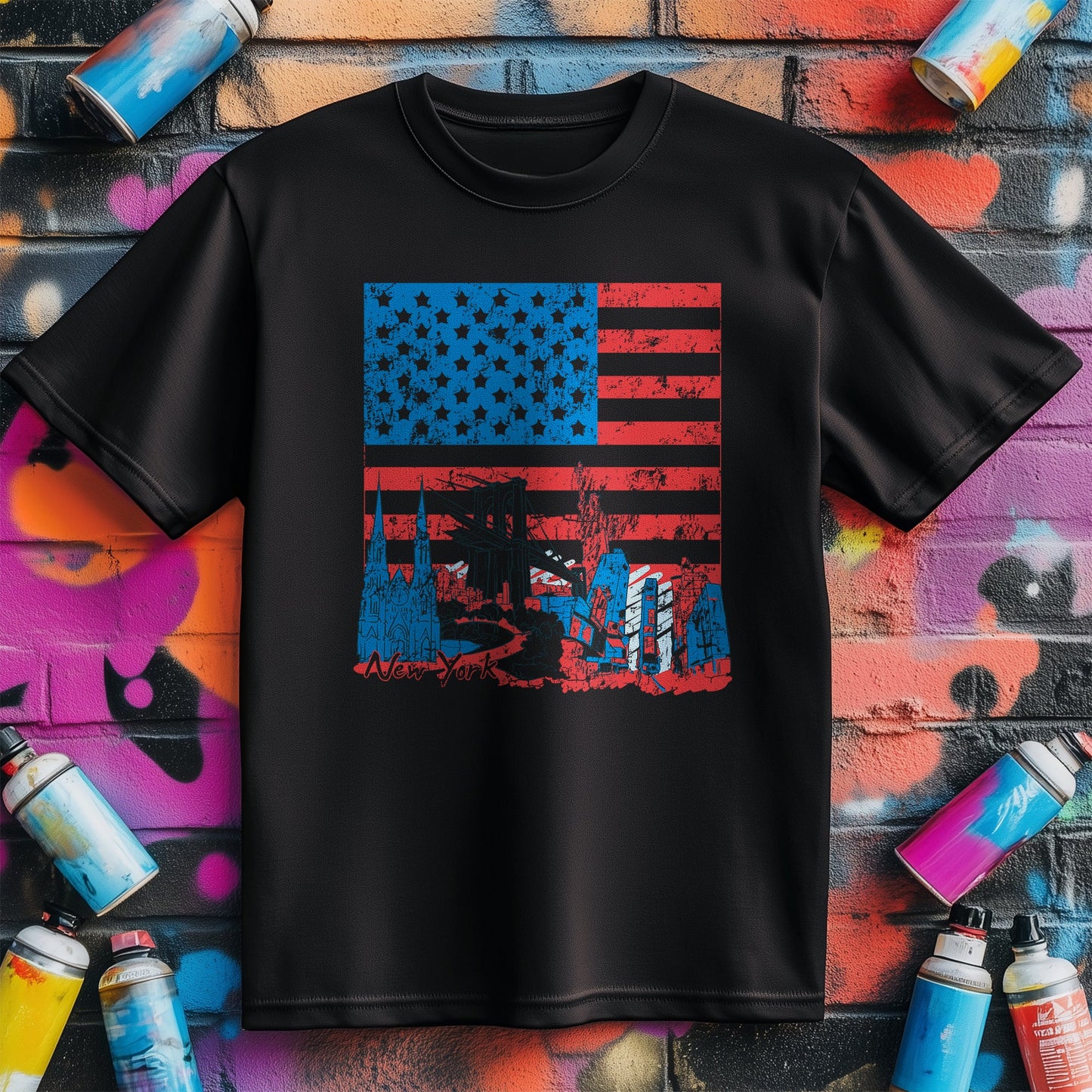 USA World T-Shirt - Show Your Stars
