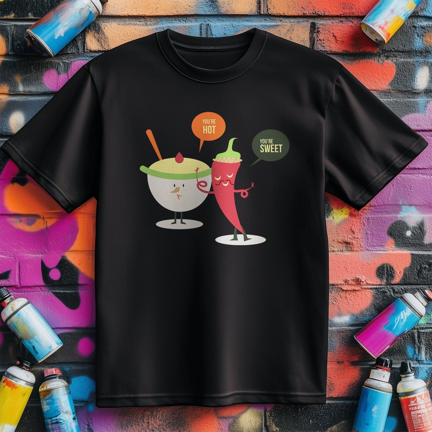 Hot & Sweet T-shirt - Spicy Meets