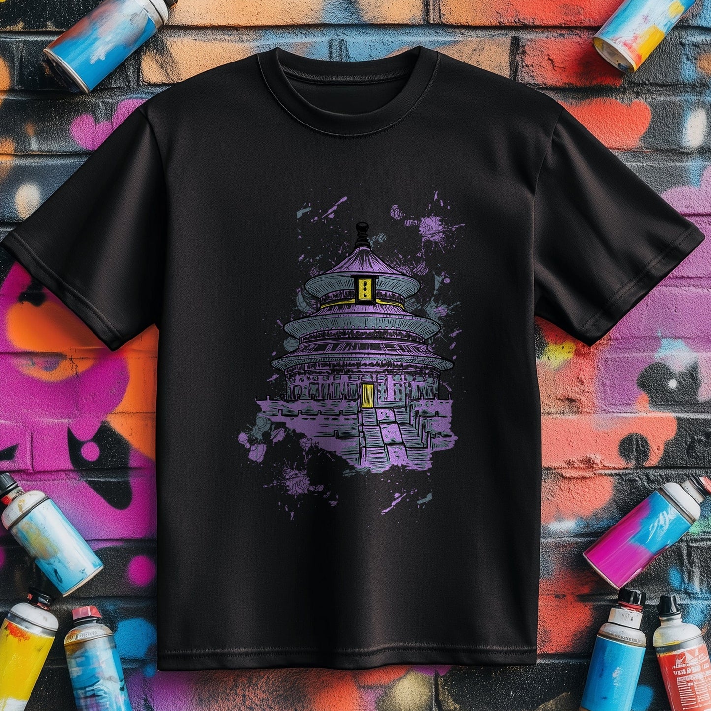 Asian House T-shirt ‚Äì Purple Power!
