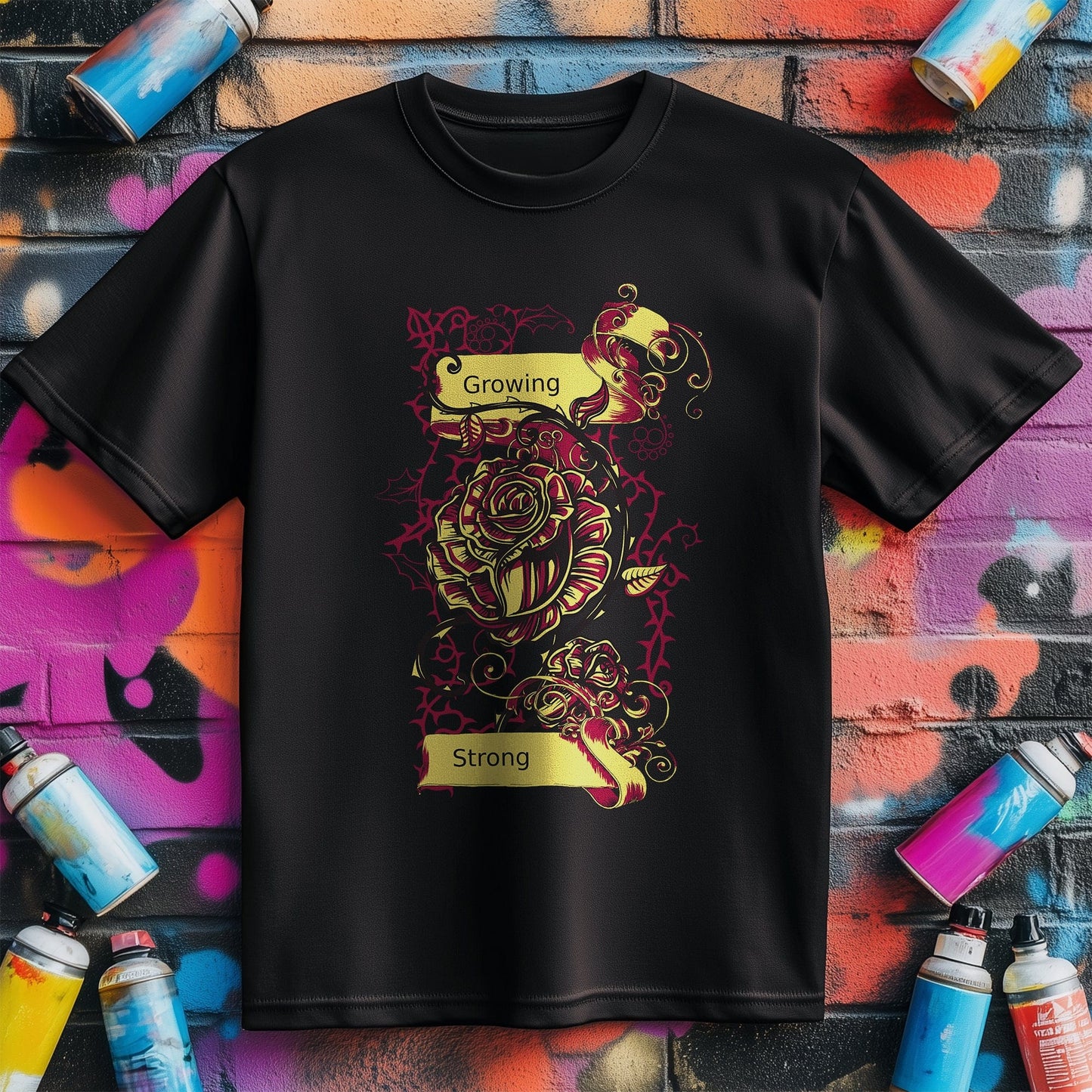 Growing Strong T-shirt - Bloom with