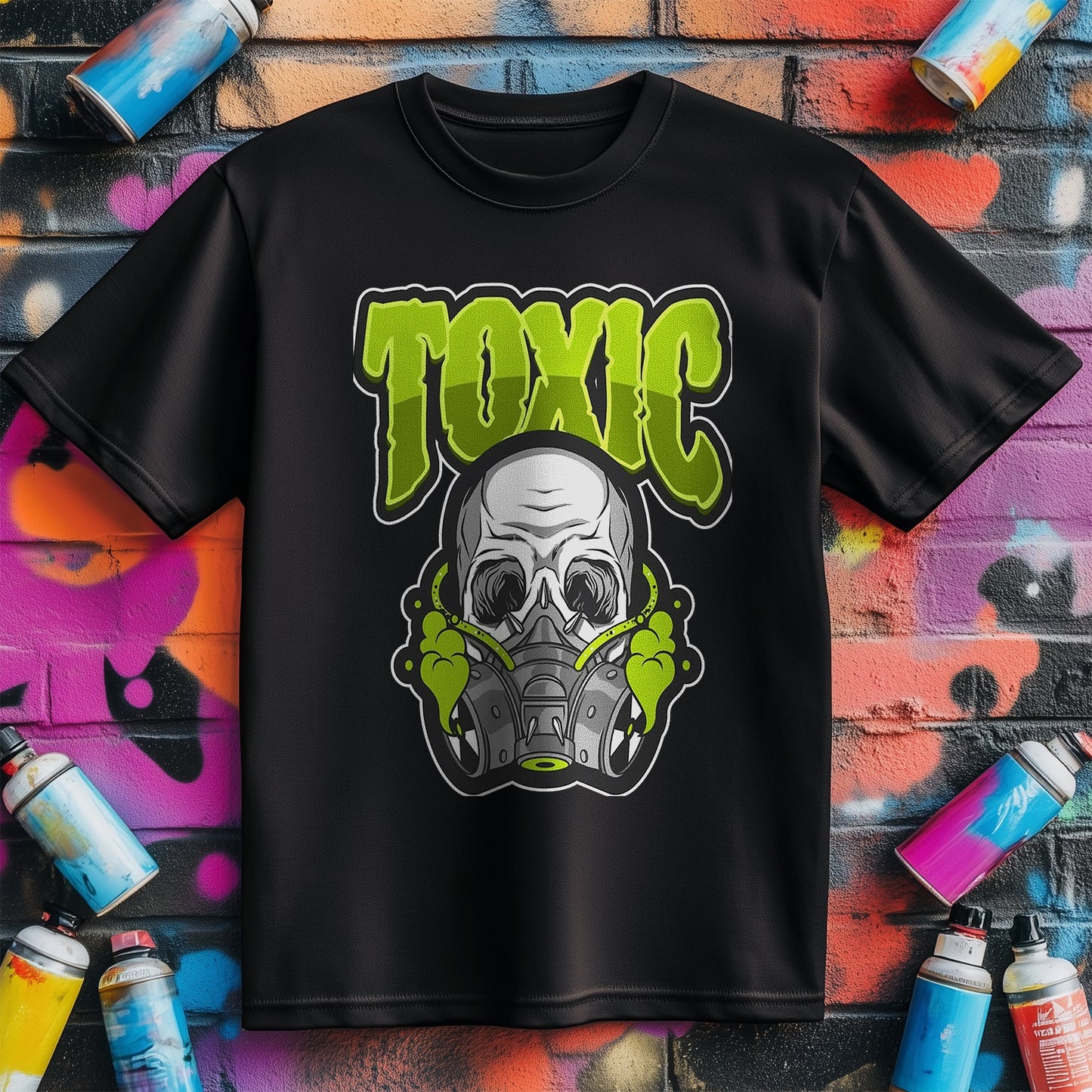 Toxic Skull T-Shirt - Wear the