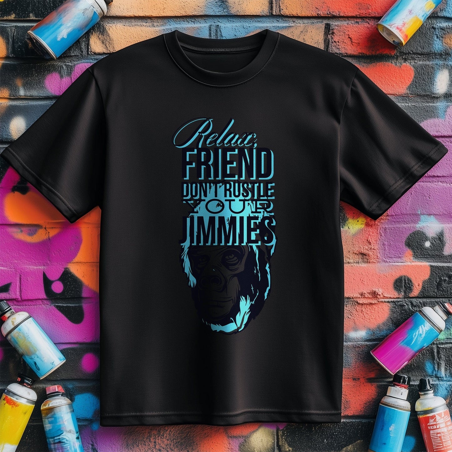 Rustle Your Jimmies Gorilla T-Shirt