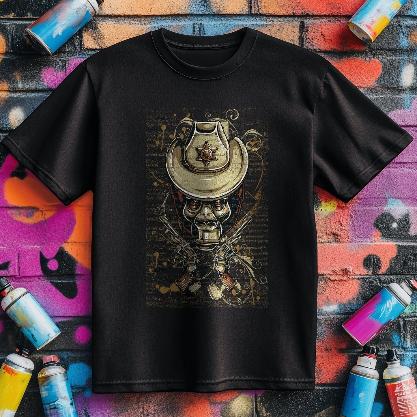 Old West Ape T-shirt
