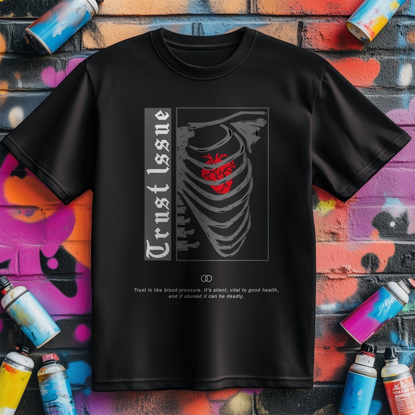 Trust Issue Heart T-Shirt