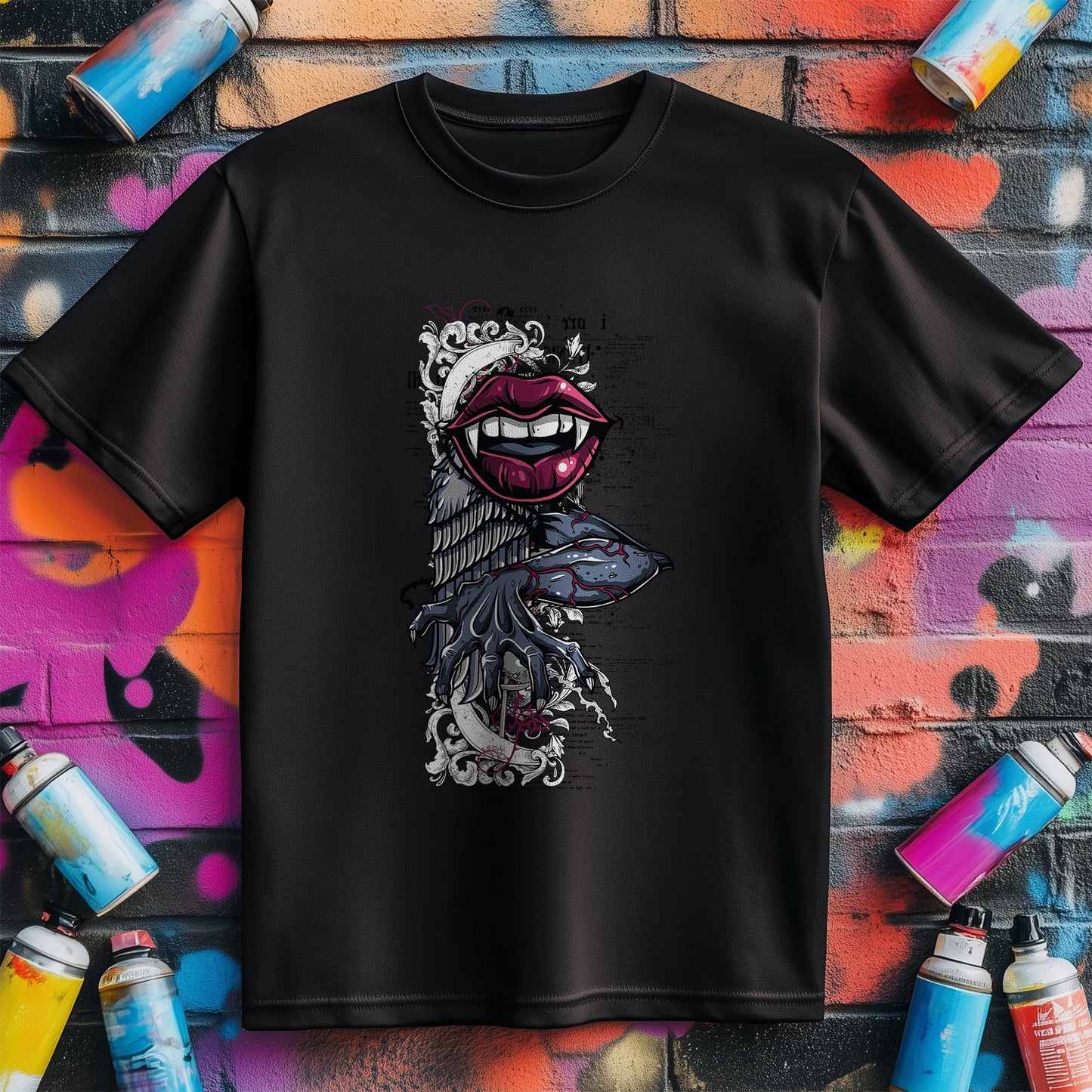 Vampire Claw T-shirt - Hooked on