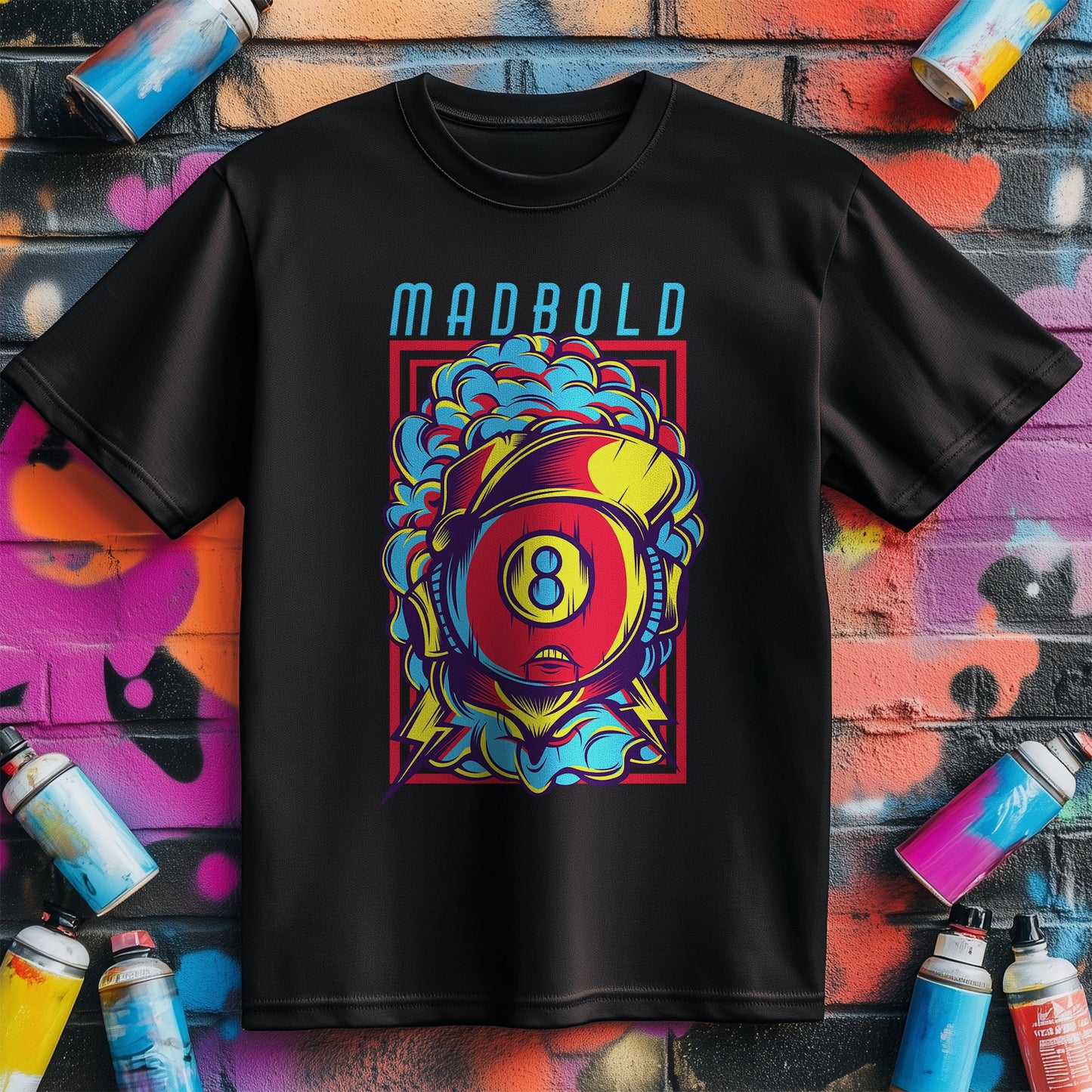 Mad Bold Billiards T-shirt - Unleash