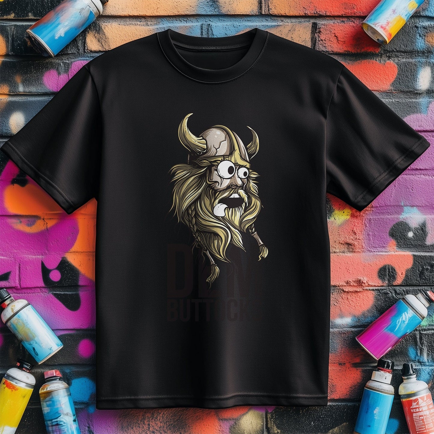Dem Buttocks Viking T-Shirt -