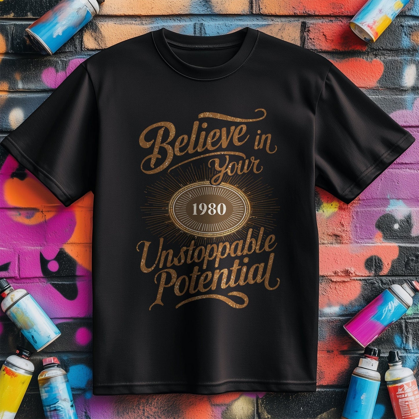 Motivation 45 T-Shirt  Believe in your potential
