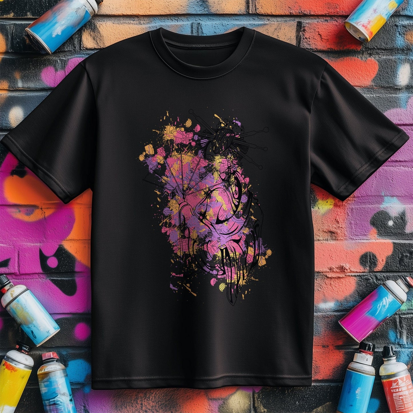 Geisher Fan T-Shirt - Artistic and
