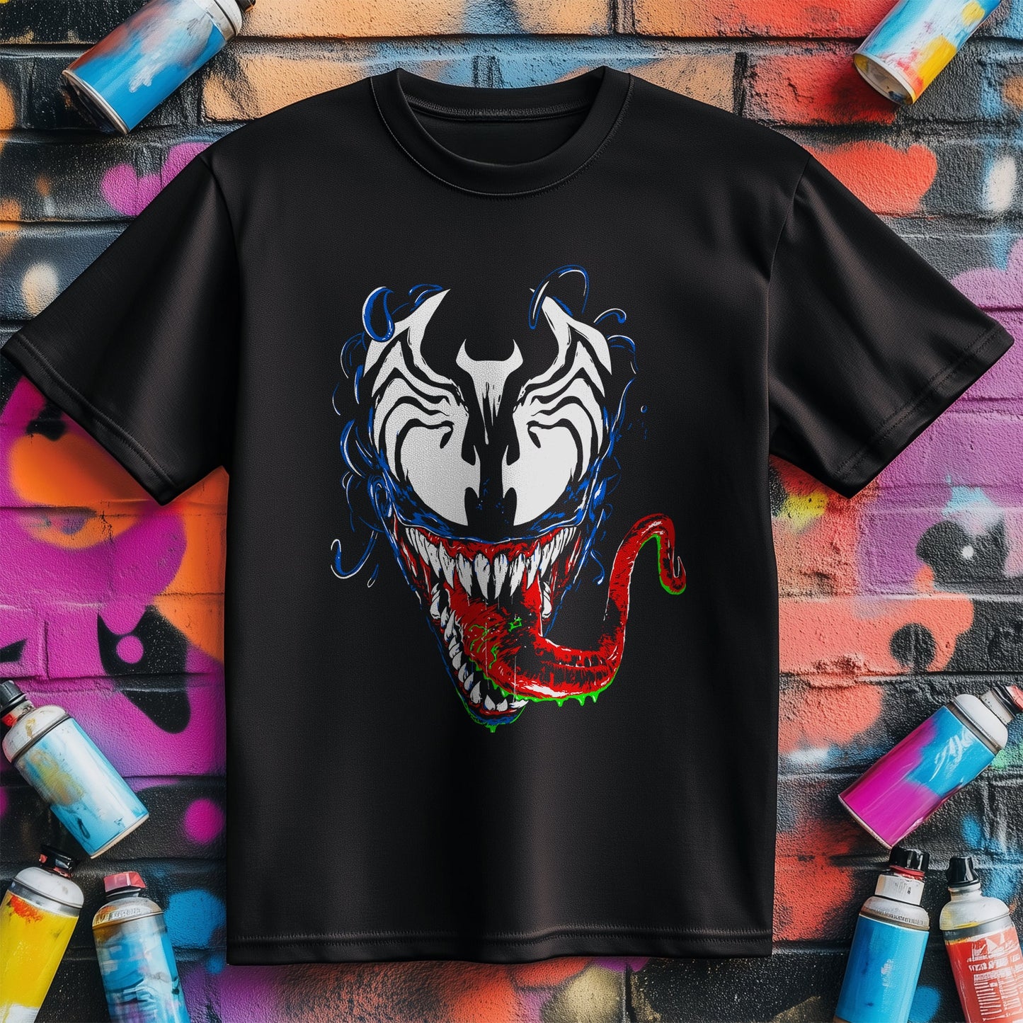 Symbiote Face T-Shirt - Unleash Your