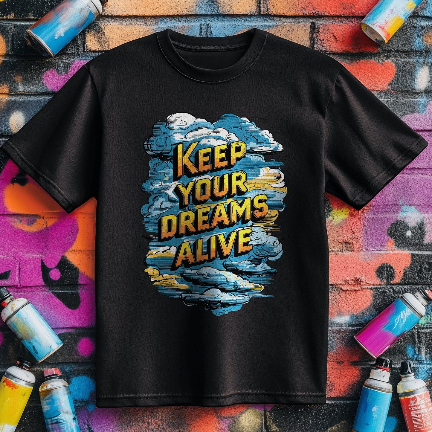 Motivation 82 T-Shirt  Keep Your Dreams Alive