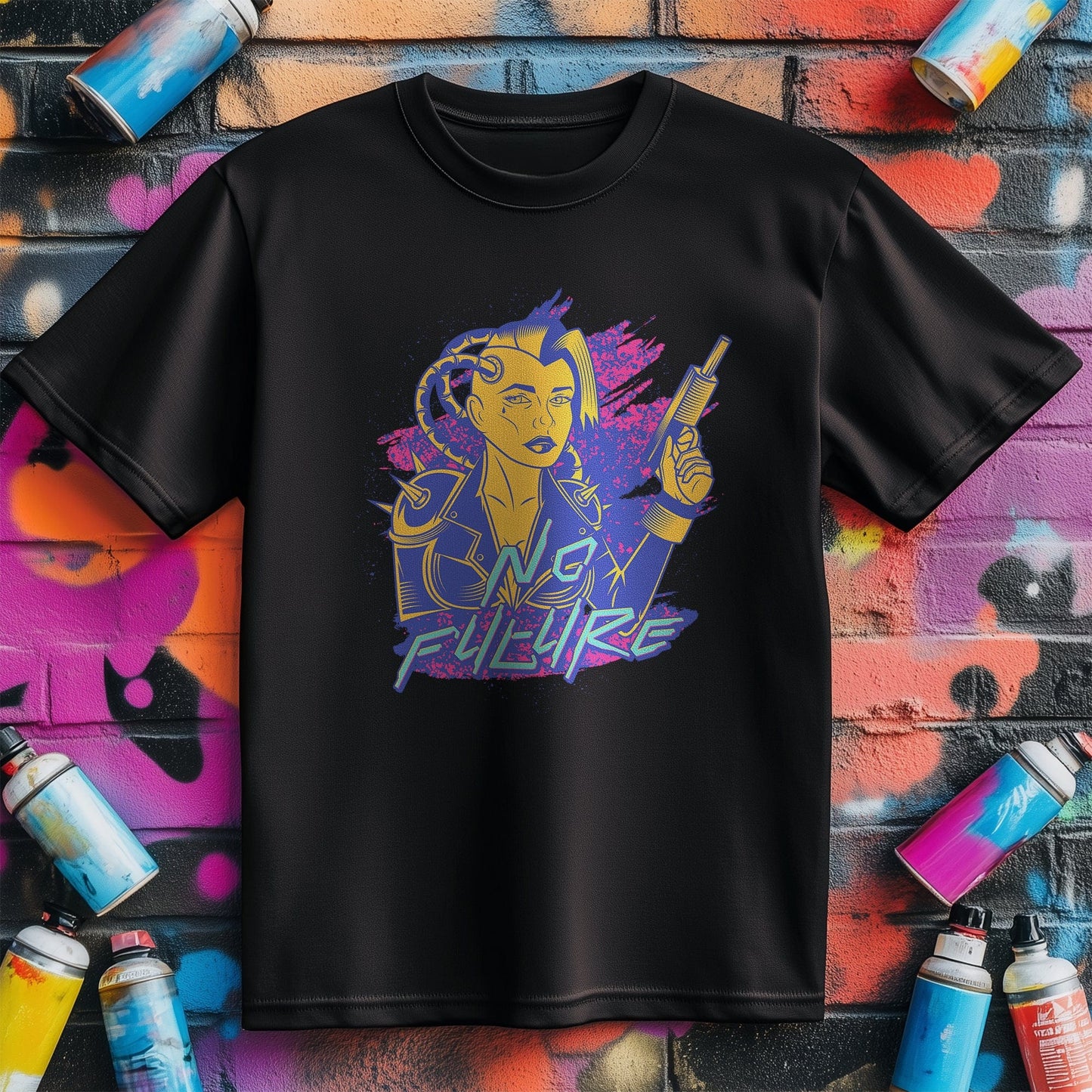 Cyberpunk_6 T-Shirt - Futuristic Fun