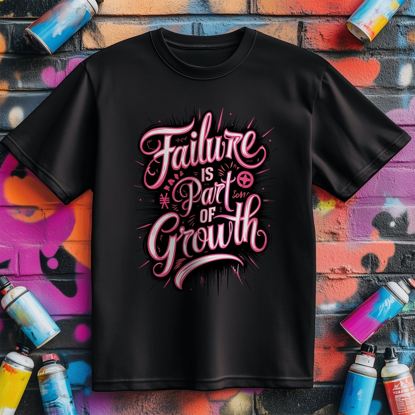 Motivation 54 T-shirt Failure is  part of growth