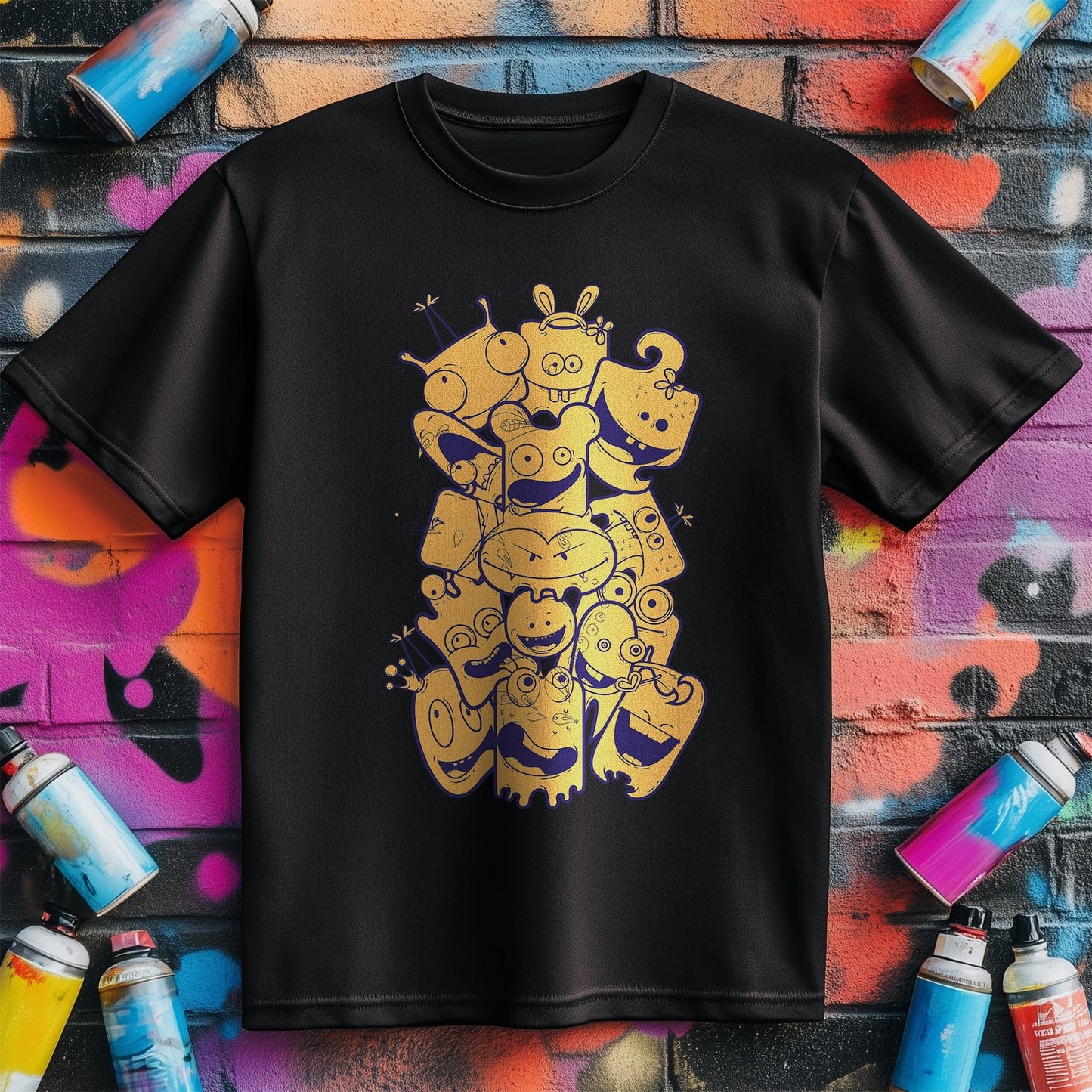 Doodle Monsters T-Shirt ‚Äì Unleash