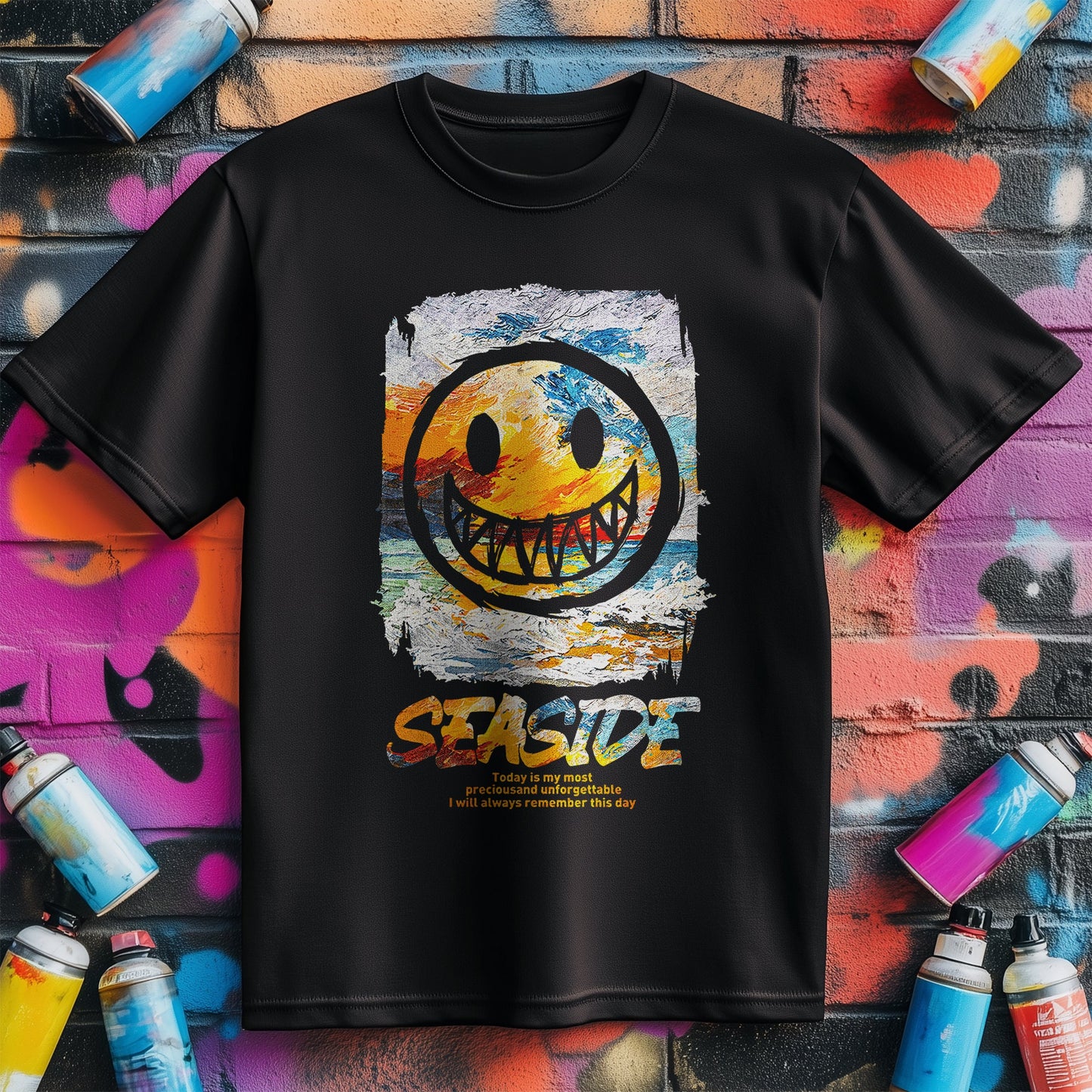 Seaside Smile T-Shirt - Make Waves
