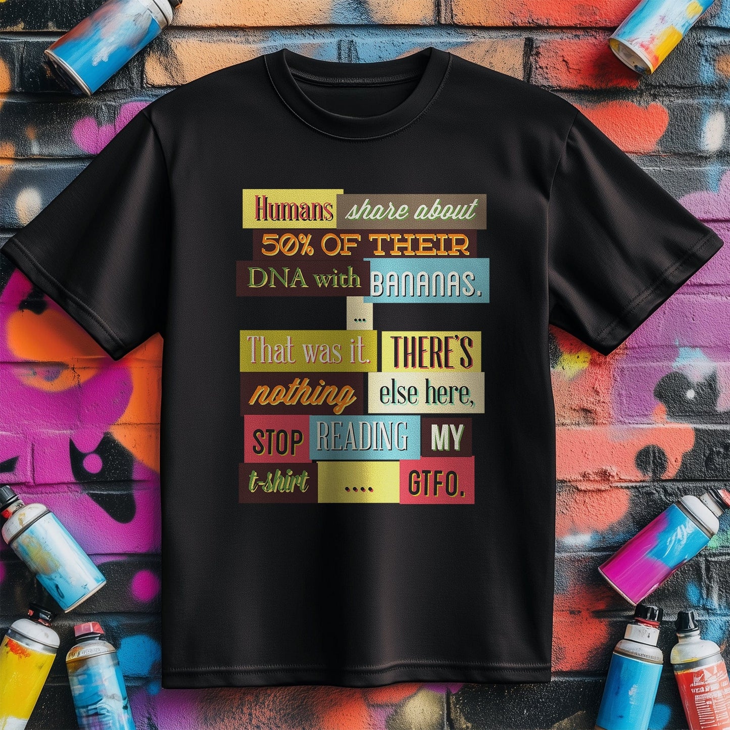 DNA with Bananas T-Shirt - Funny and