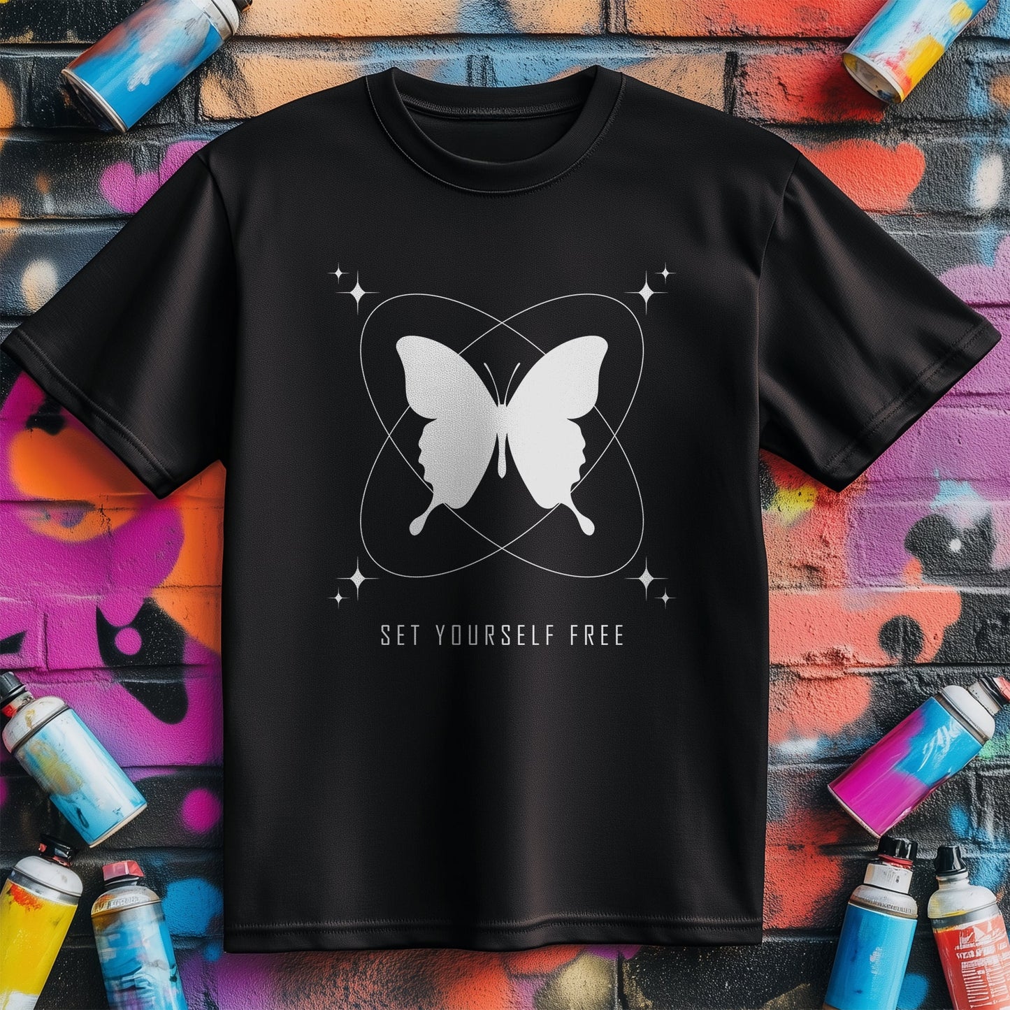 Set Yourself Free Butterfly T-Shirt