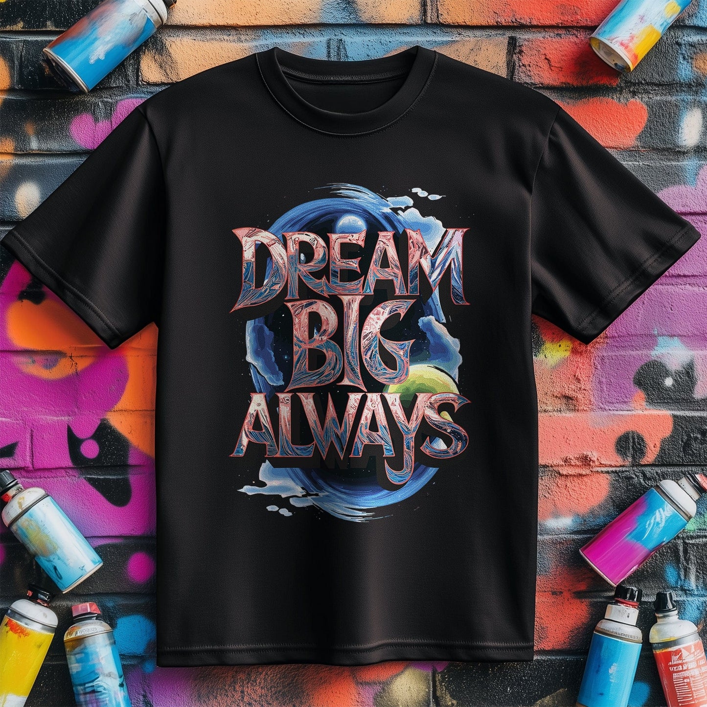 Motivation 8 T-Shirt Dream Big always