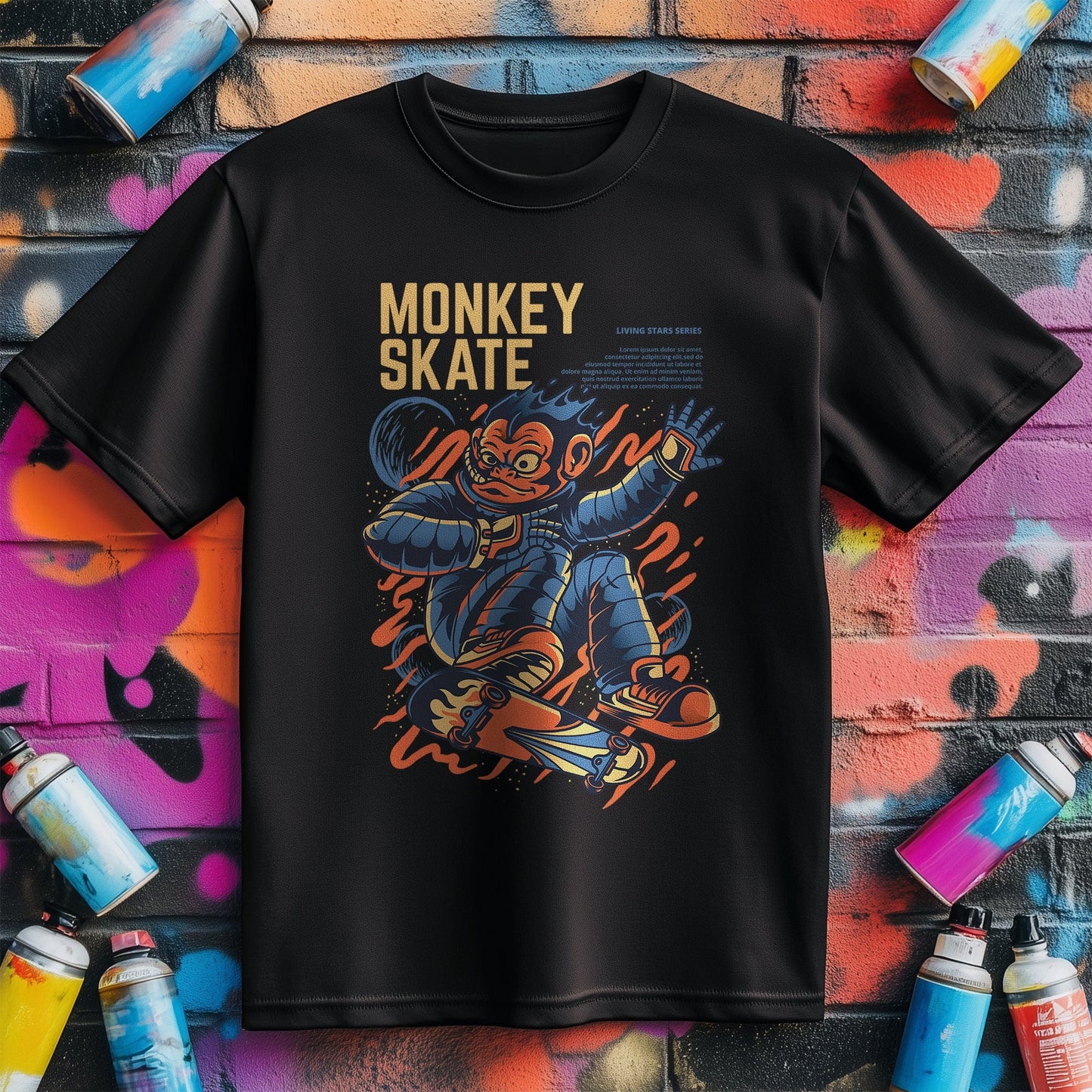Mokey Skate T-Shirt