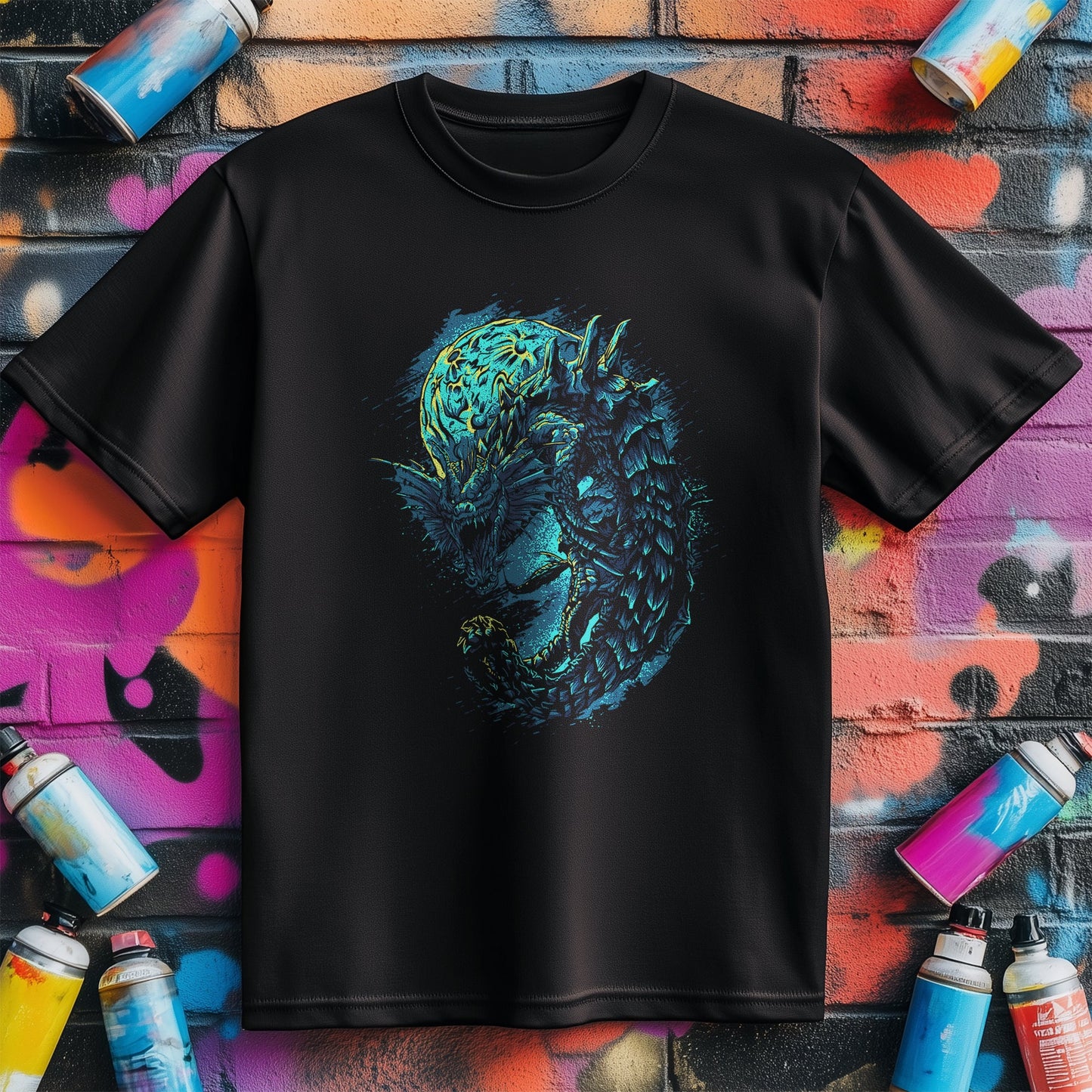 Ocean Sea Dragon t-shirt - Godzilla