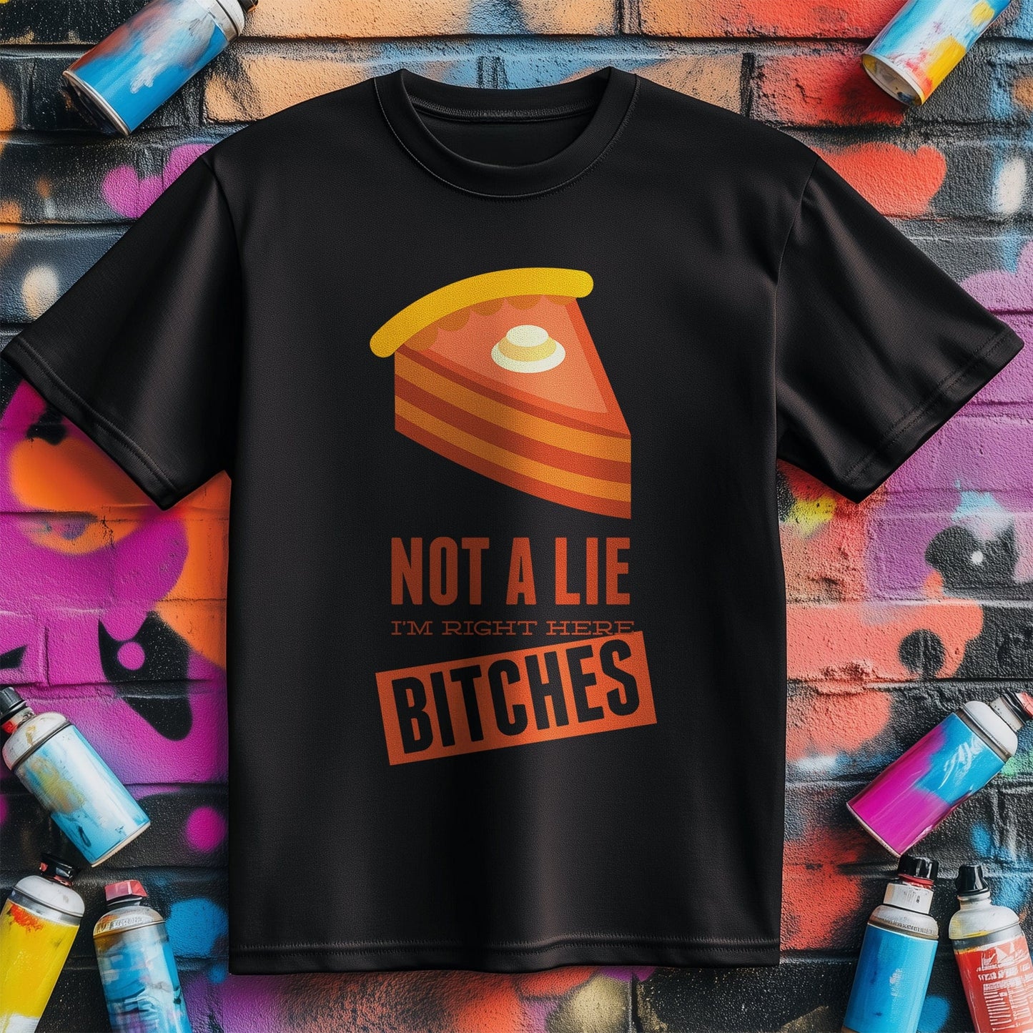 Not A Lie Pizza T-shirt