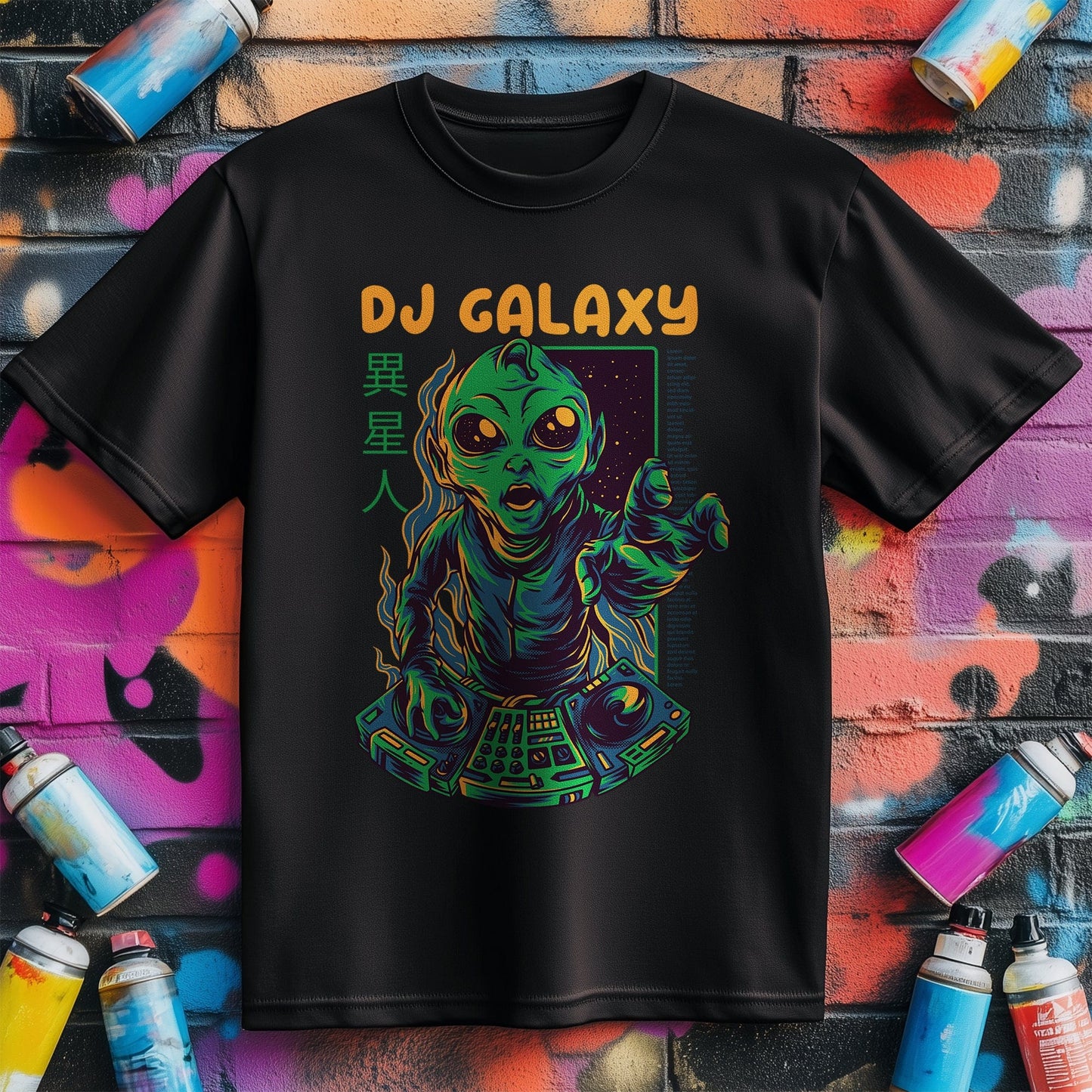 DJ Galaxy T-shirt - Spin Into Style!