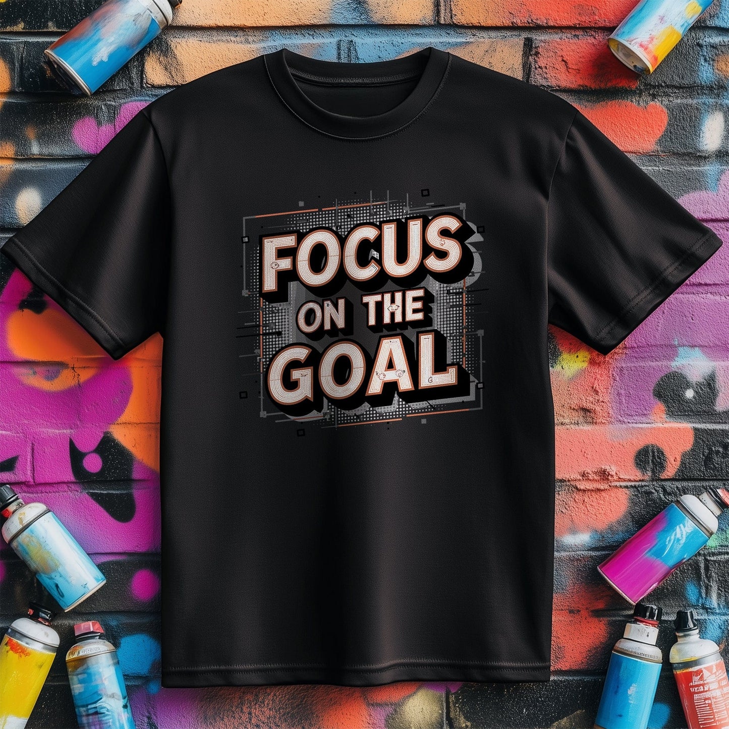 Motivation 39 T-Shirt Focus on the goal