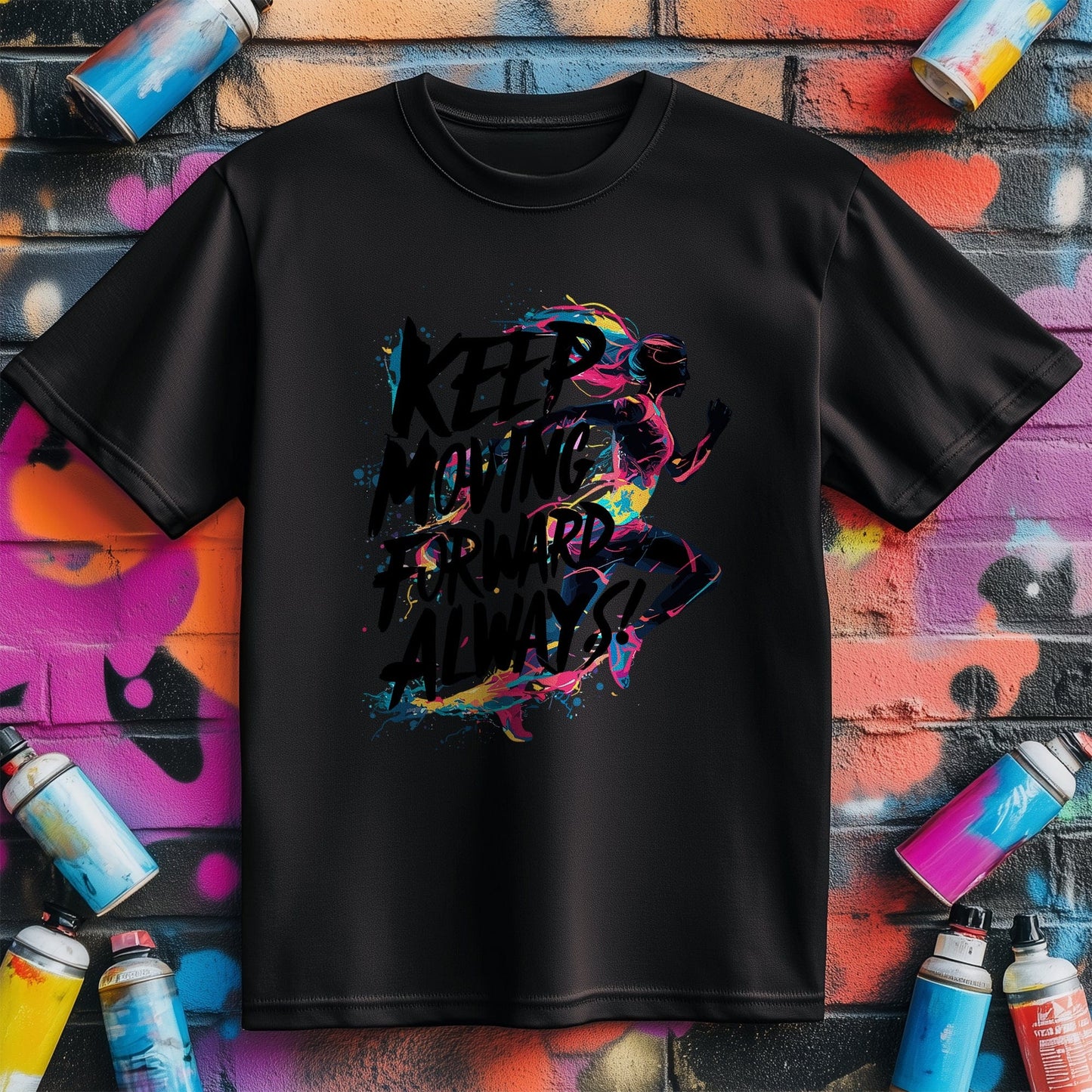 Motivation 12 T-Shirt Keep Moving Forward!