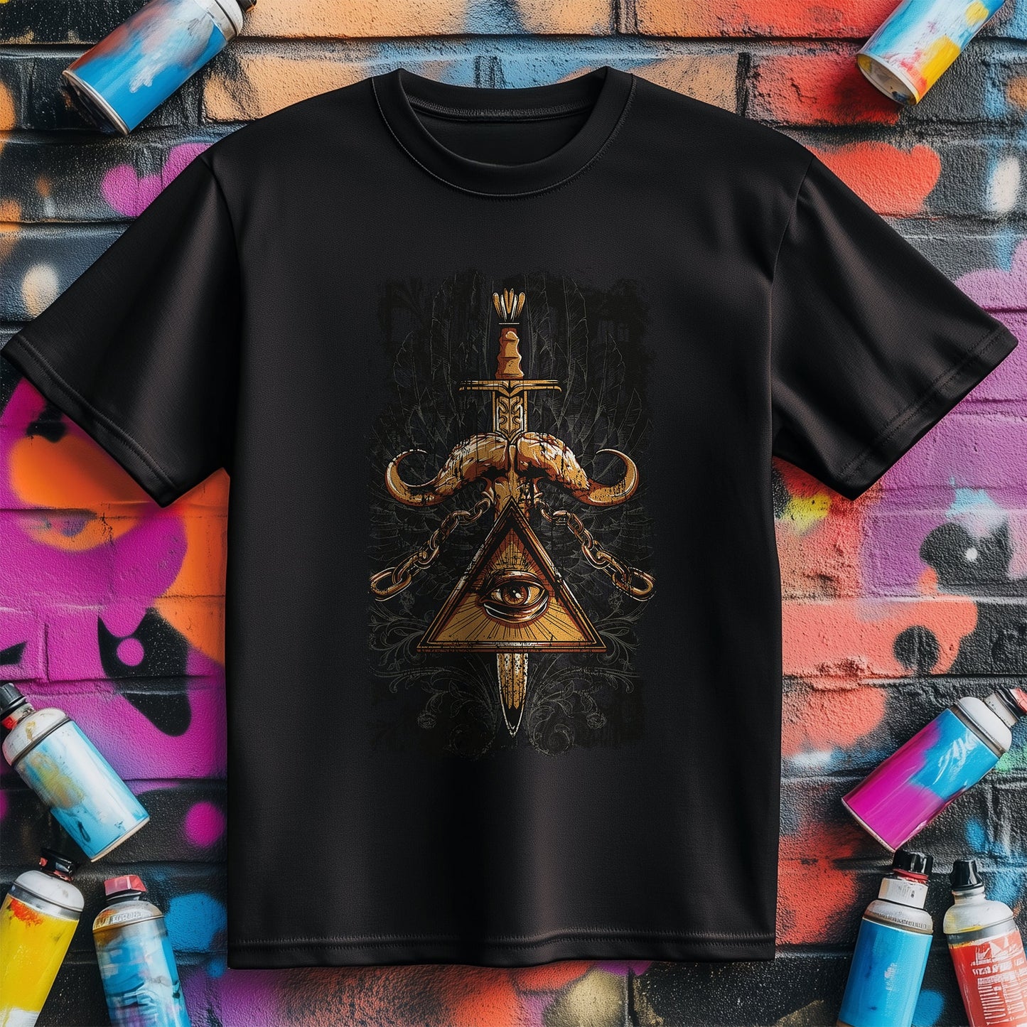Illuminati Dagger T-Shirt - Unisex