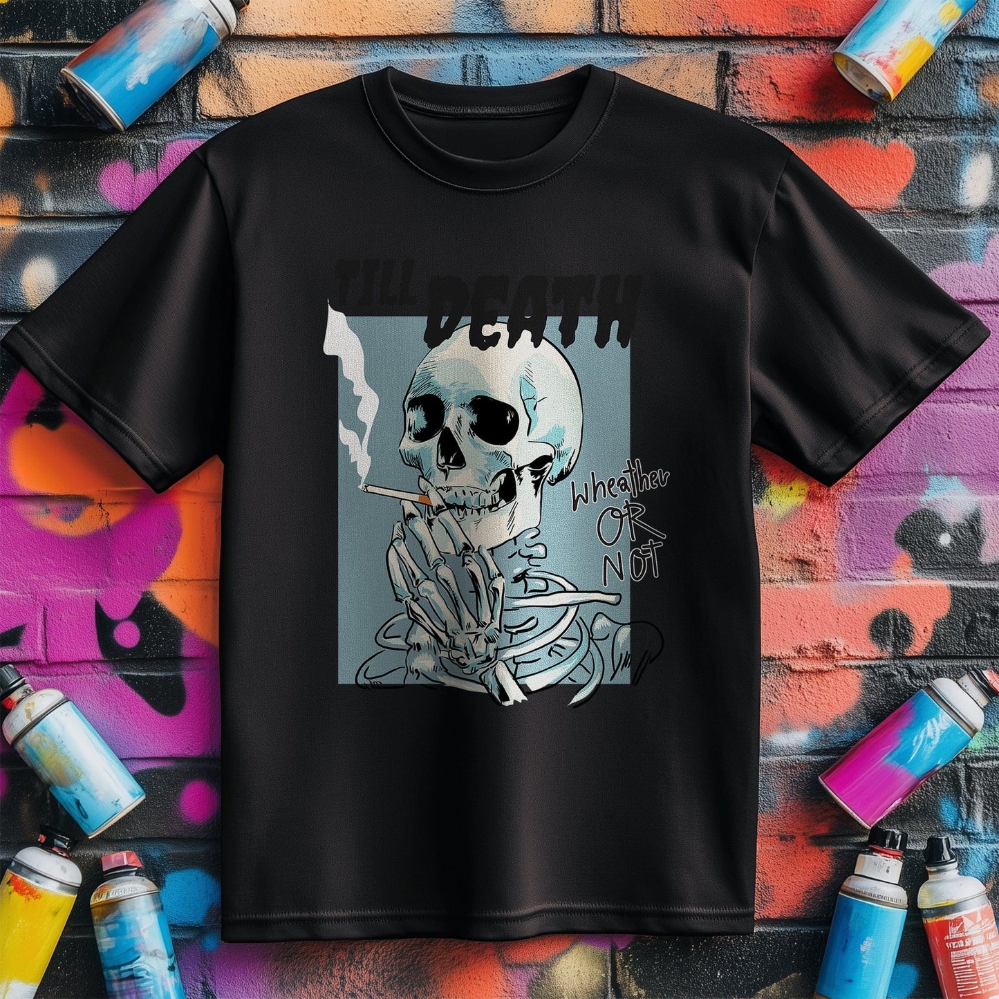 Til Death Skull t-shirt