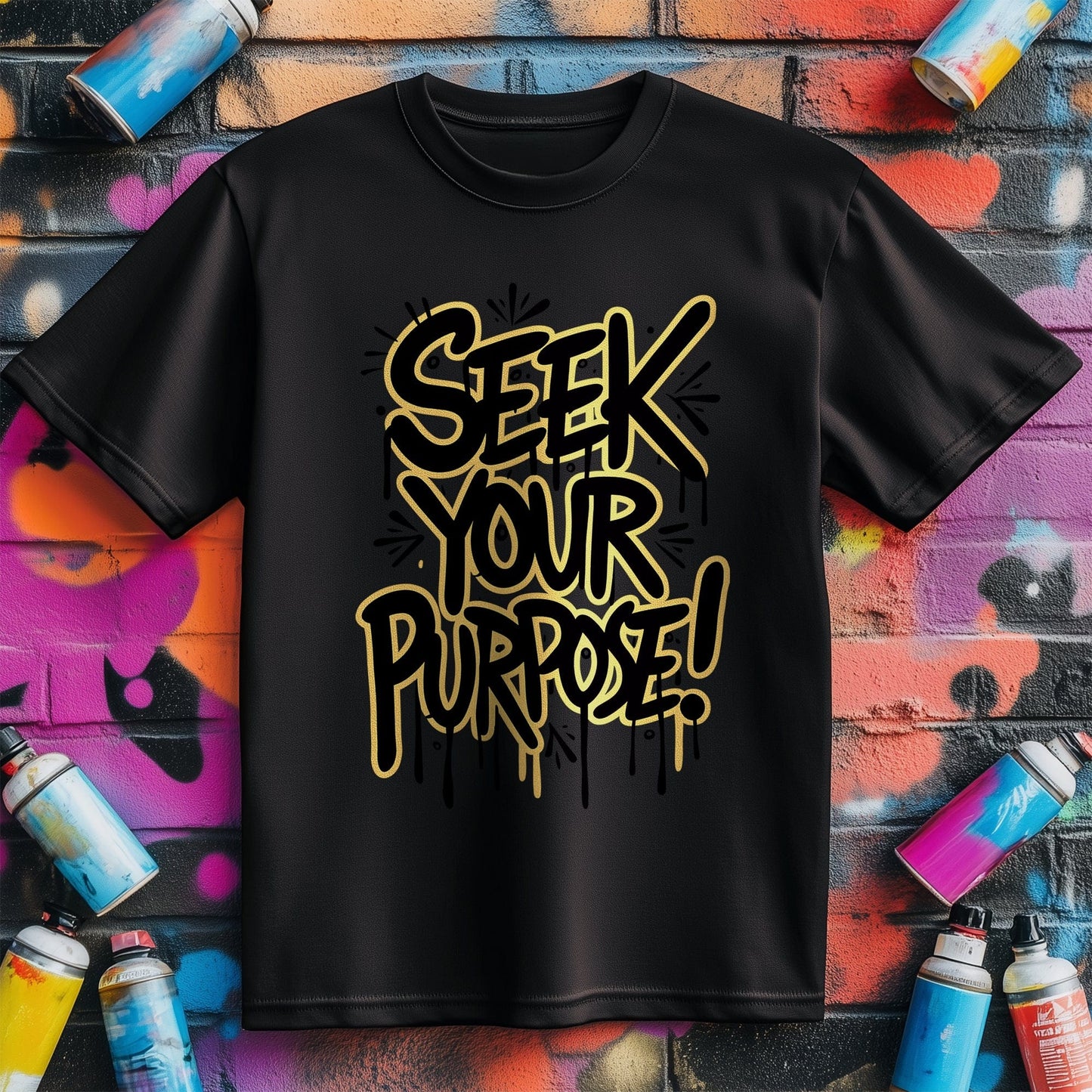 Motivation 85 T-Shirt  Seek Your Purpose