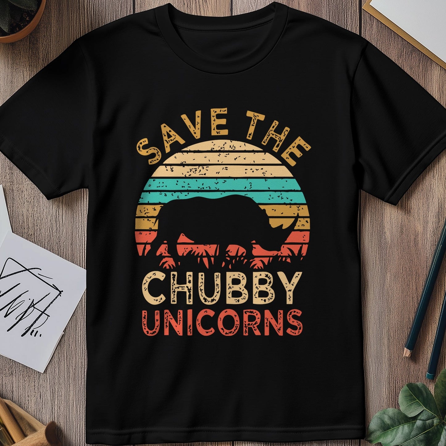 Chubby Unicorns 3 T-shirt - Save the