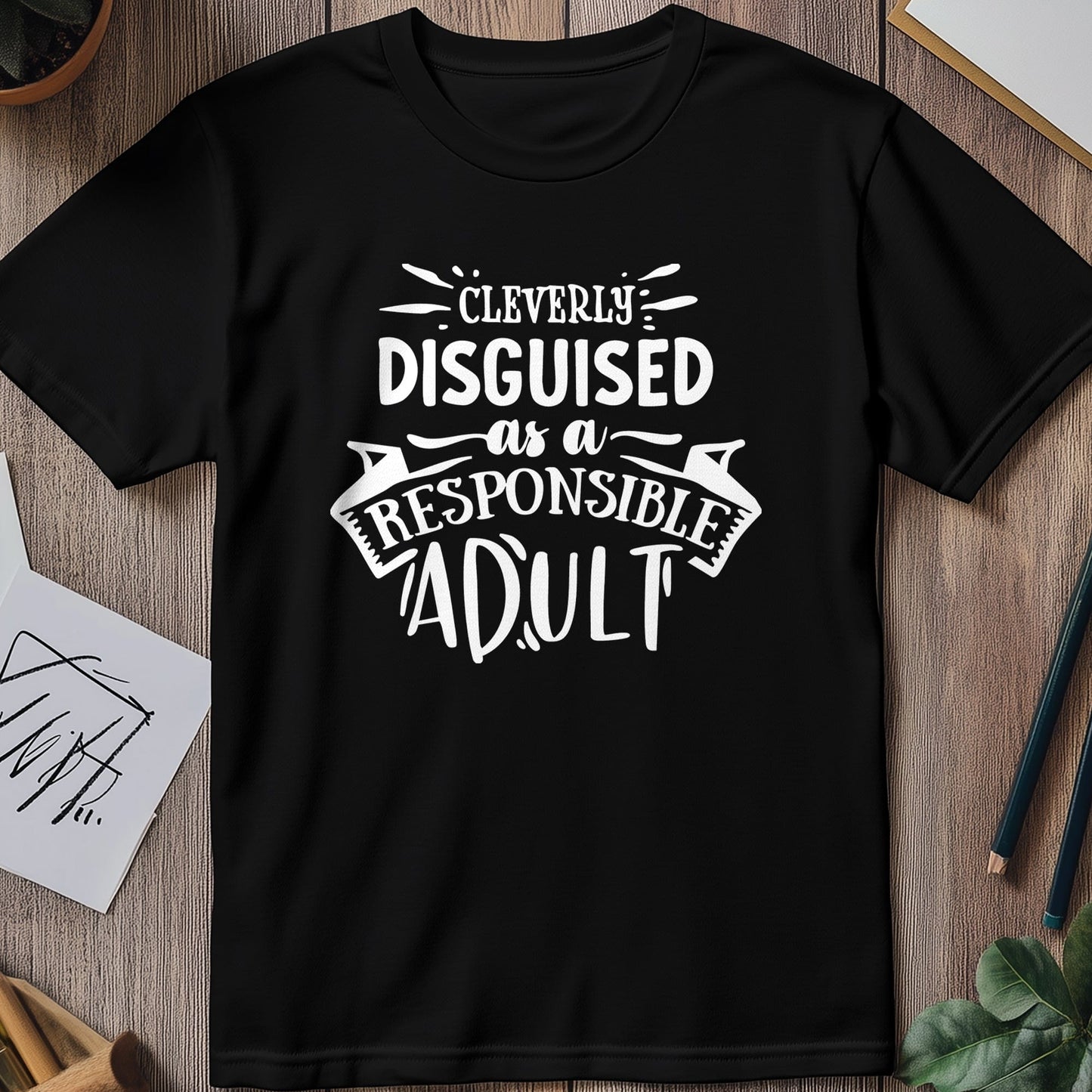 Responsible Adult 3 t-shirt