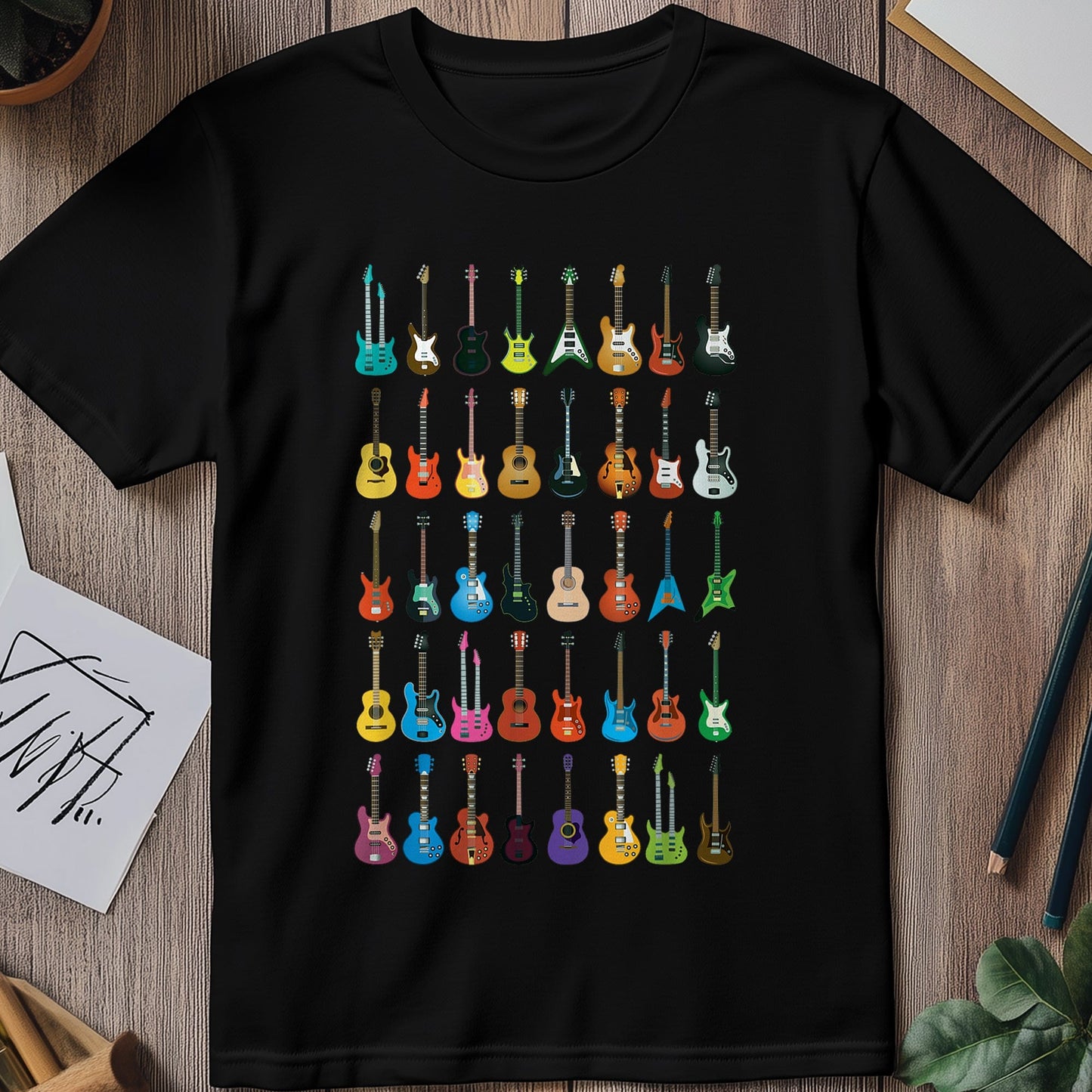 Love Guitars T-Shirt - Rock Your Heart