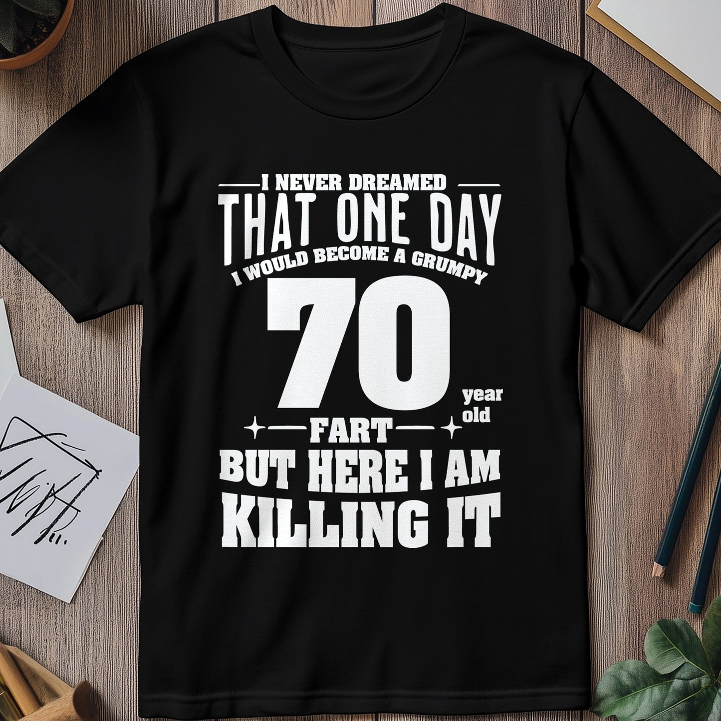 Grumpy Old Fart 70 t-shirt