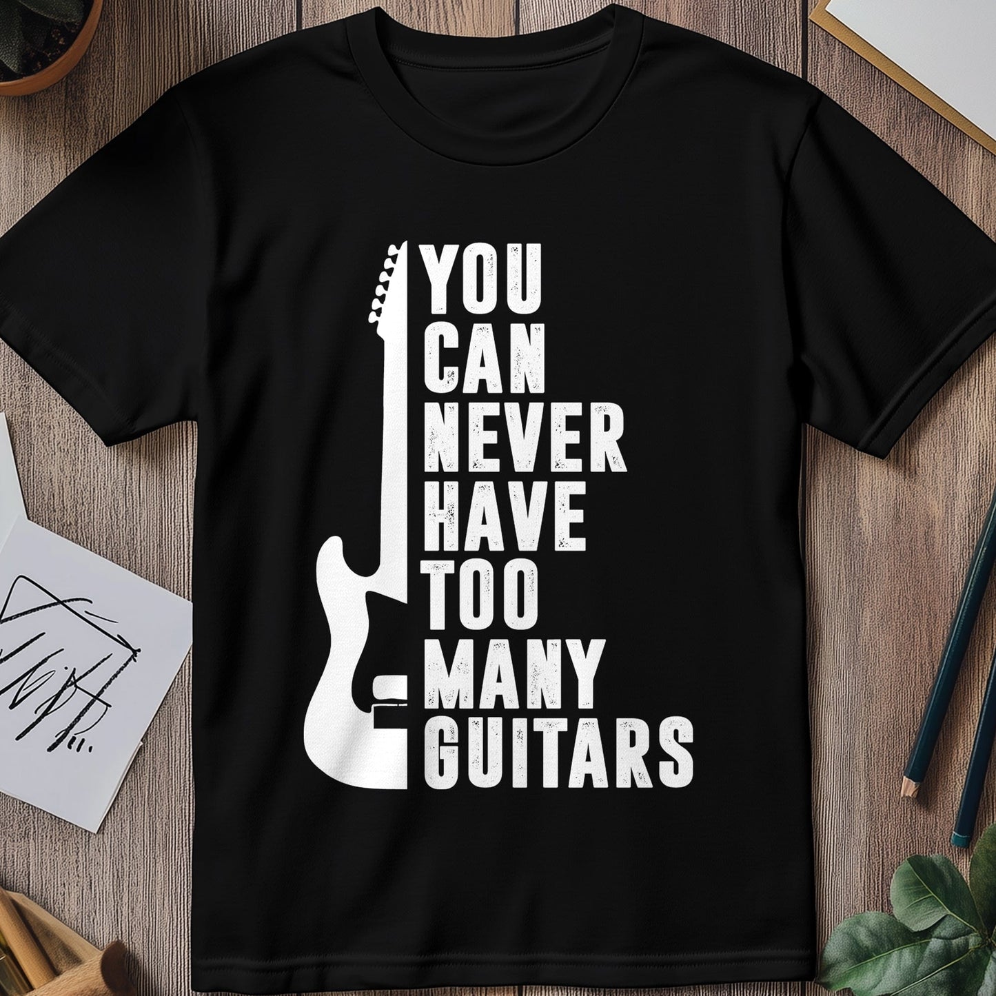 Too Many Guitars 3 T-Shirt