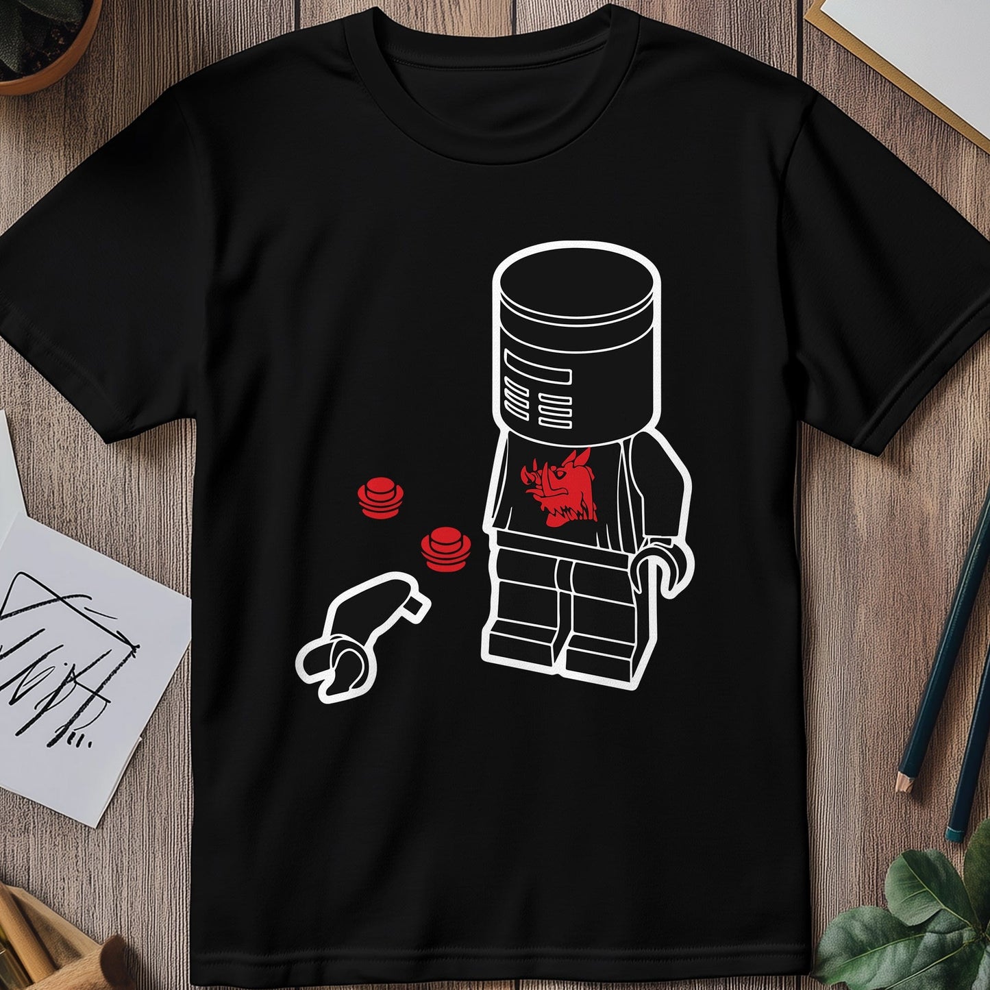 A Flesh Wound Brick T-Shirt