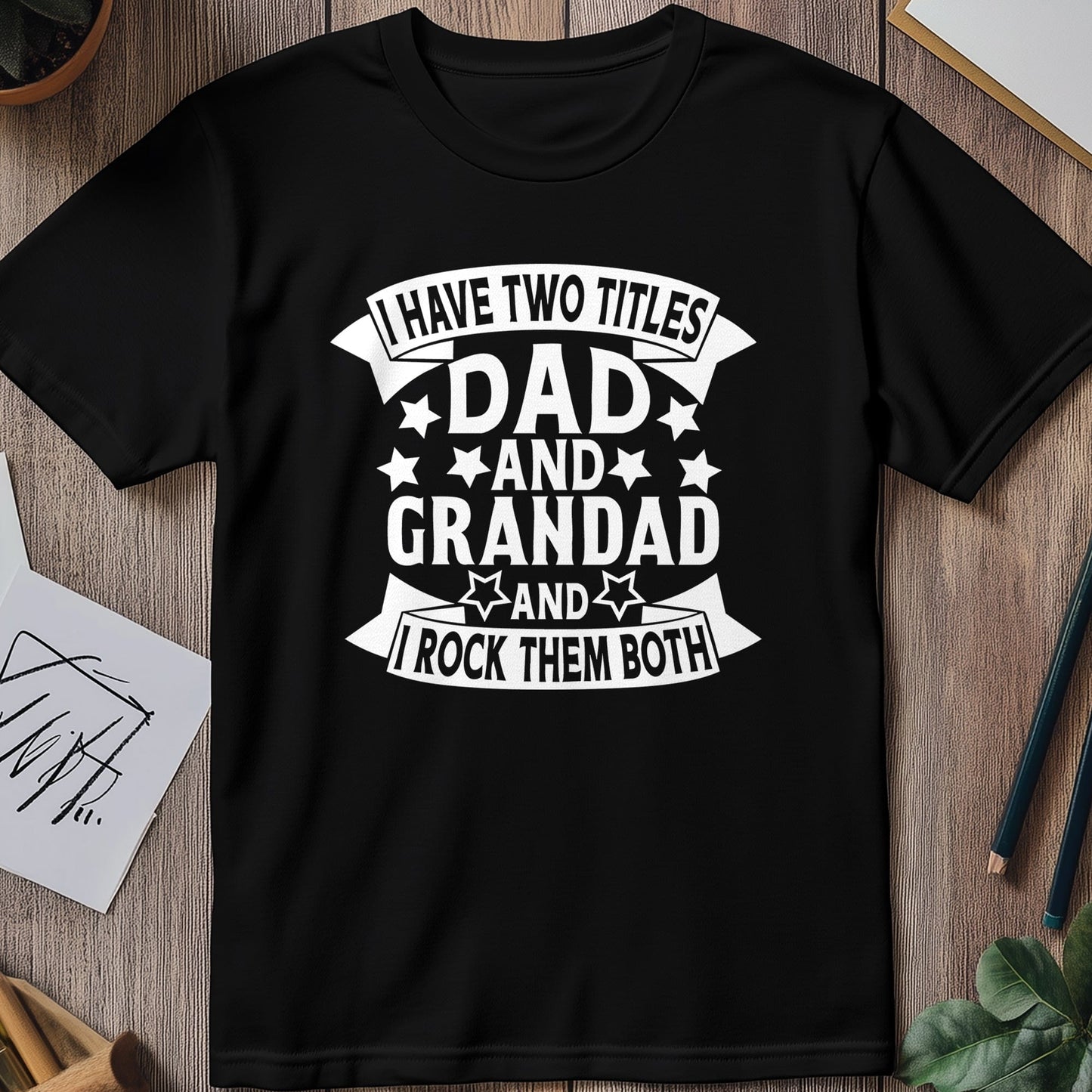 Dad & Grandad Rock 3 T-shirt