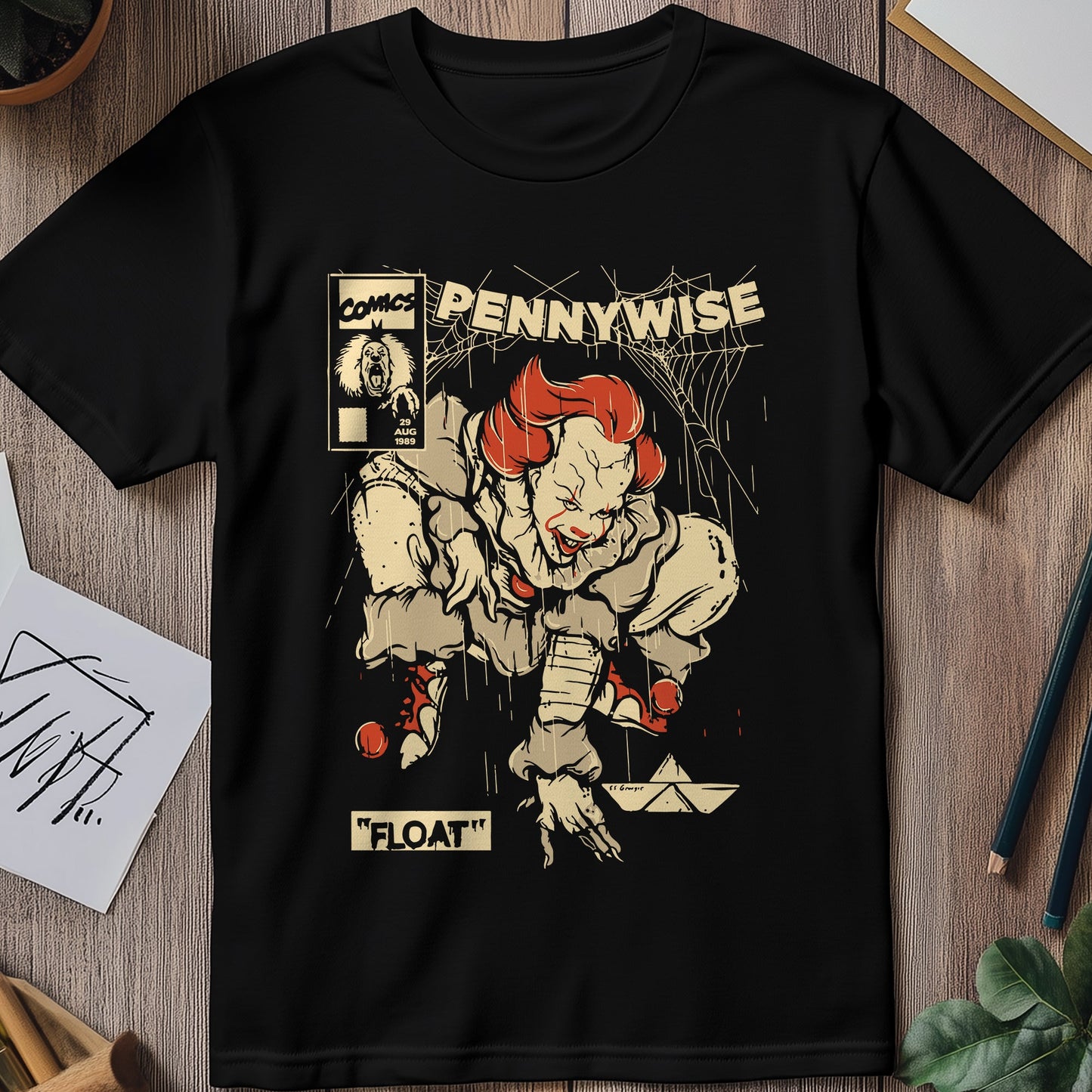 Pennywise Comic Book Cover T-Shirt