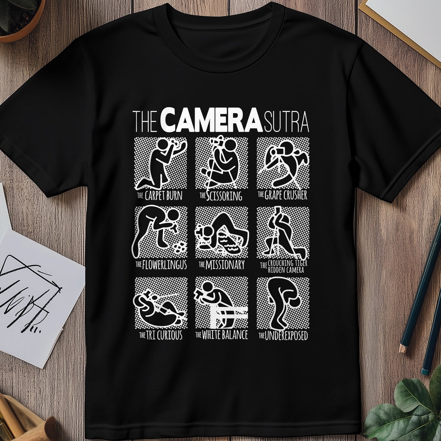 The Camera Sutra T-Shirt - Snap,