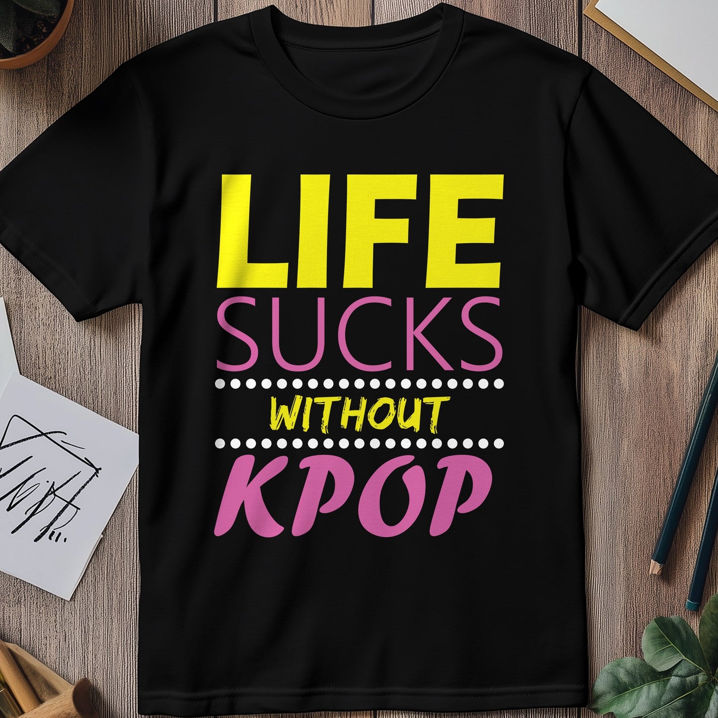 Life Sucks Without KPOP T-Shirt -