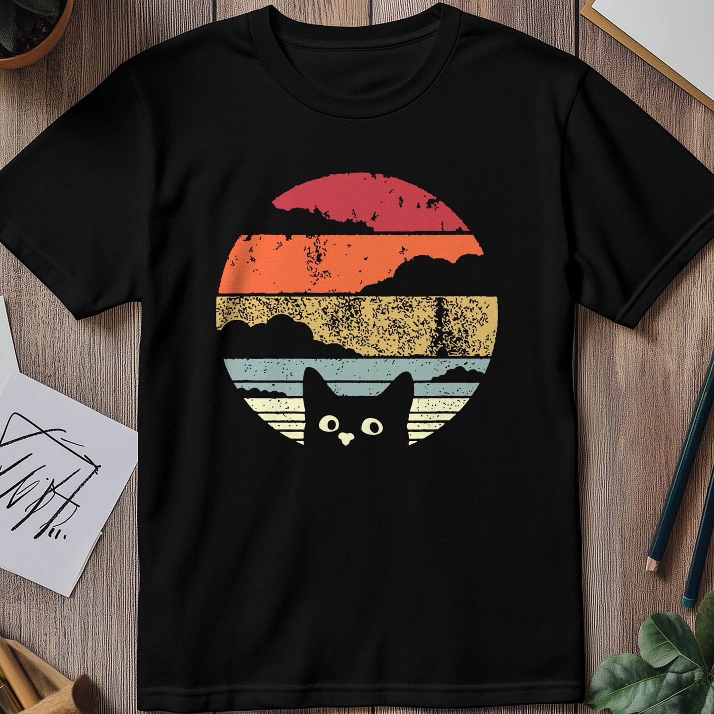 Cat Retro 4 T-Shirt