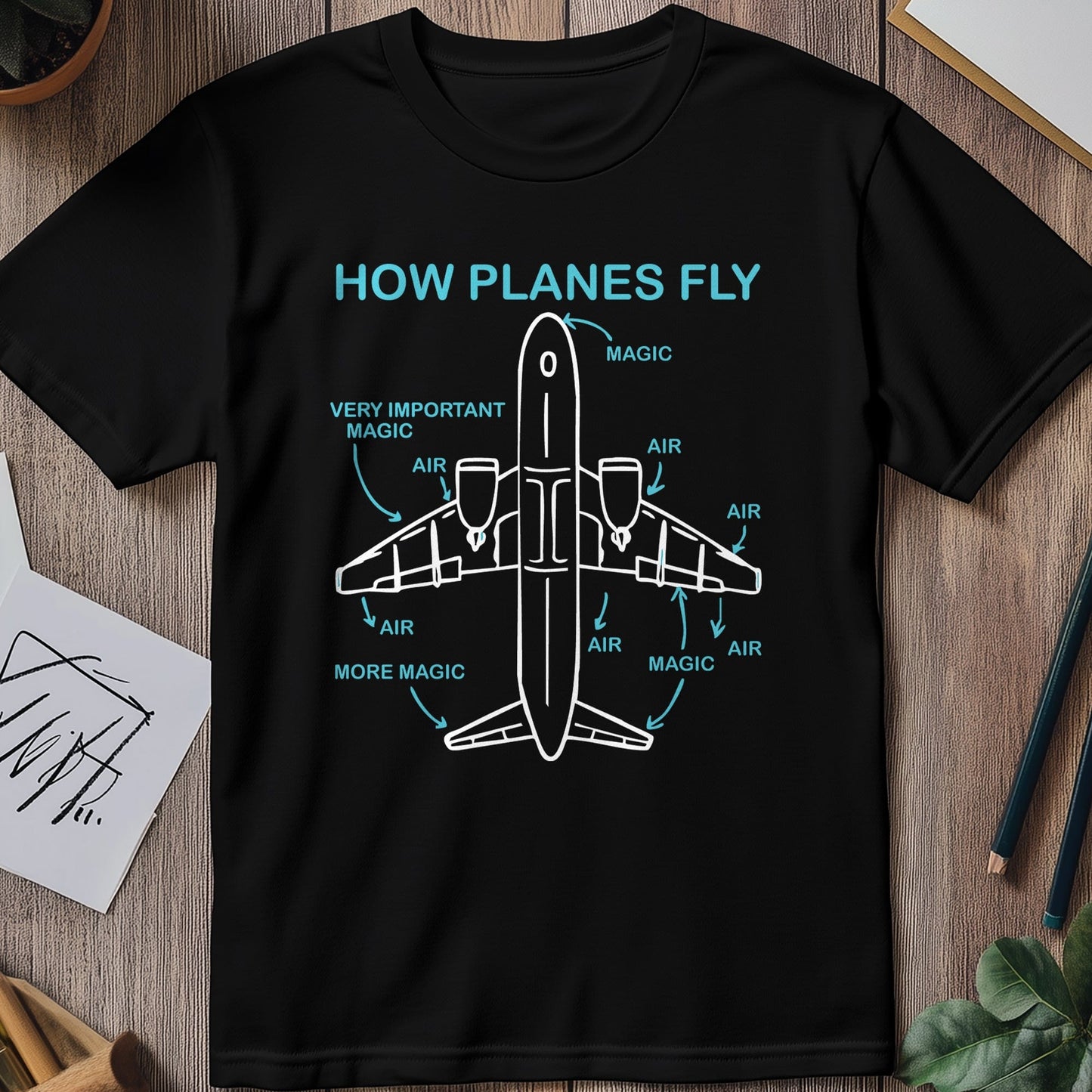 How Planes Fly 1 T-Shirt