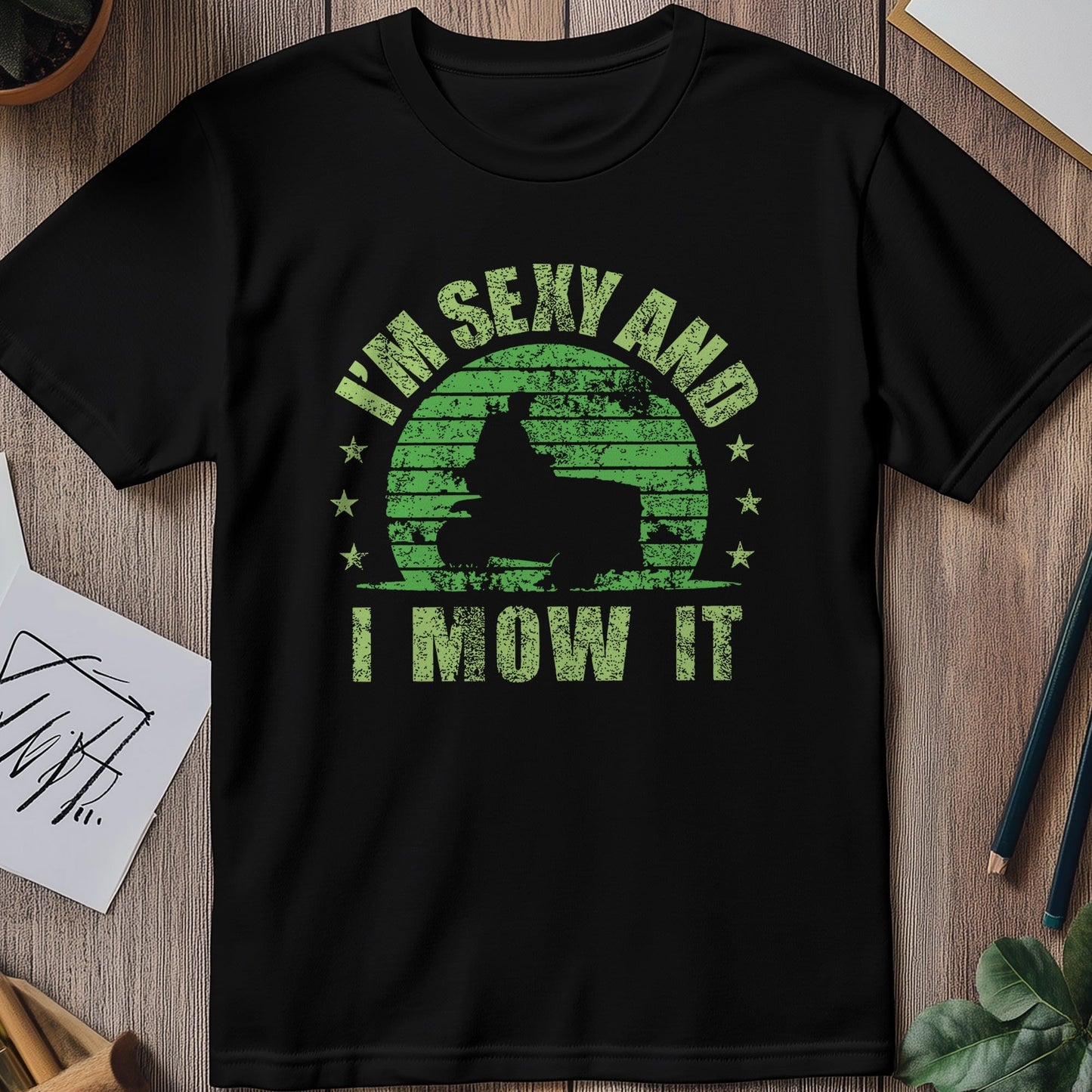 Sexy and I Mow It 4 t-shirt