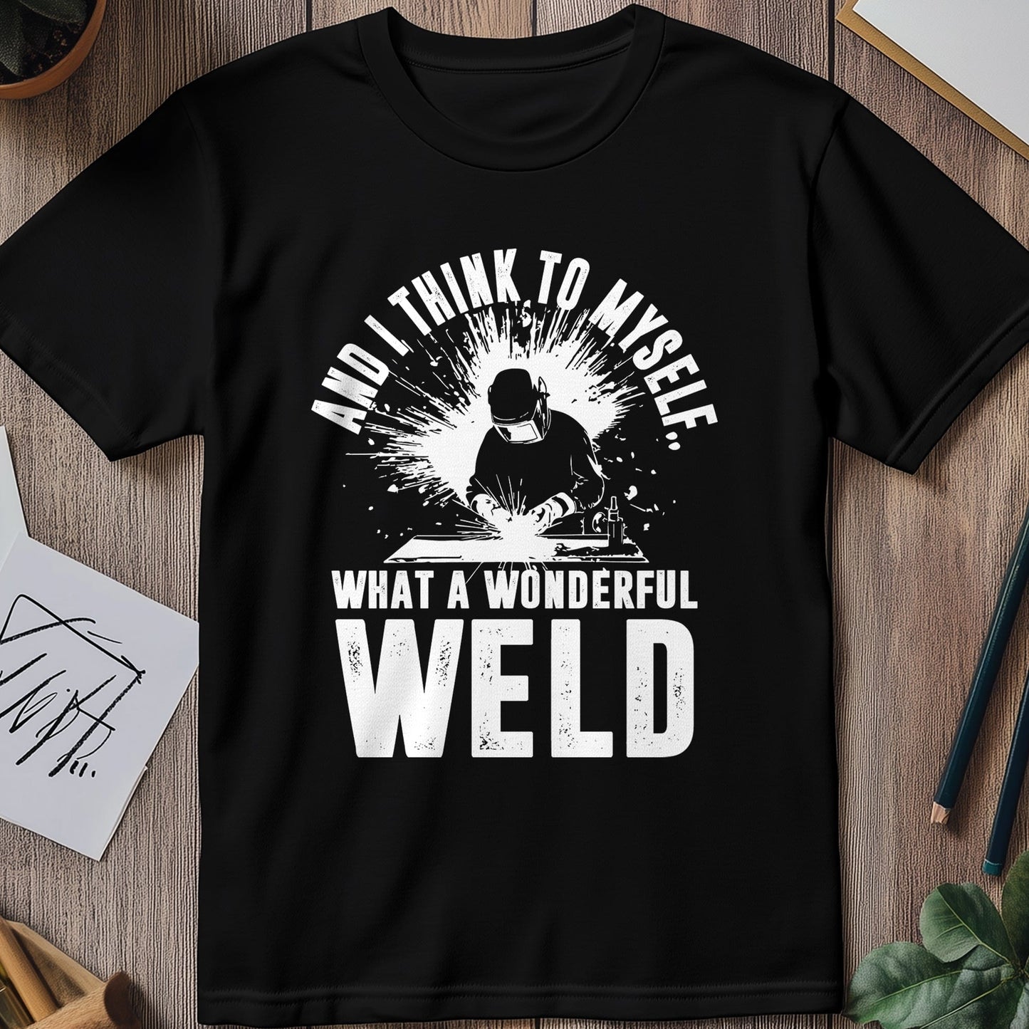 What a Wonderful Weld t-shirt