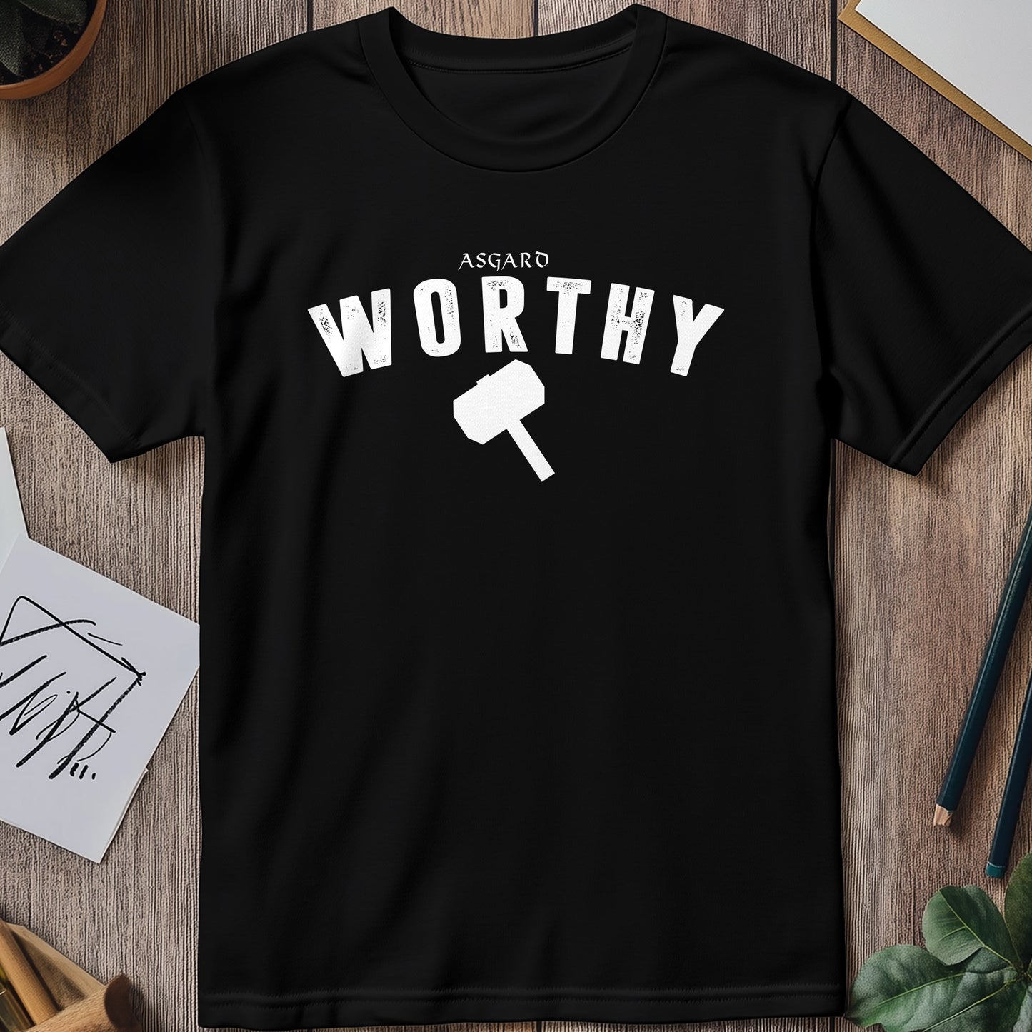 Worthy Hammer T-Shirt - Unleash Your