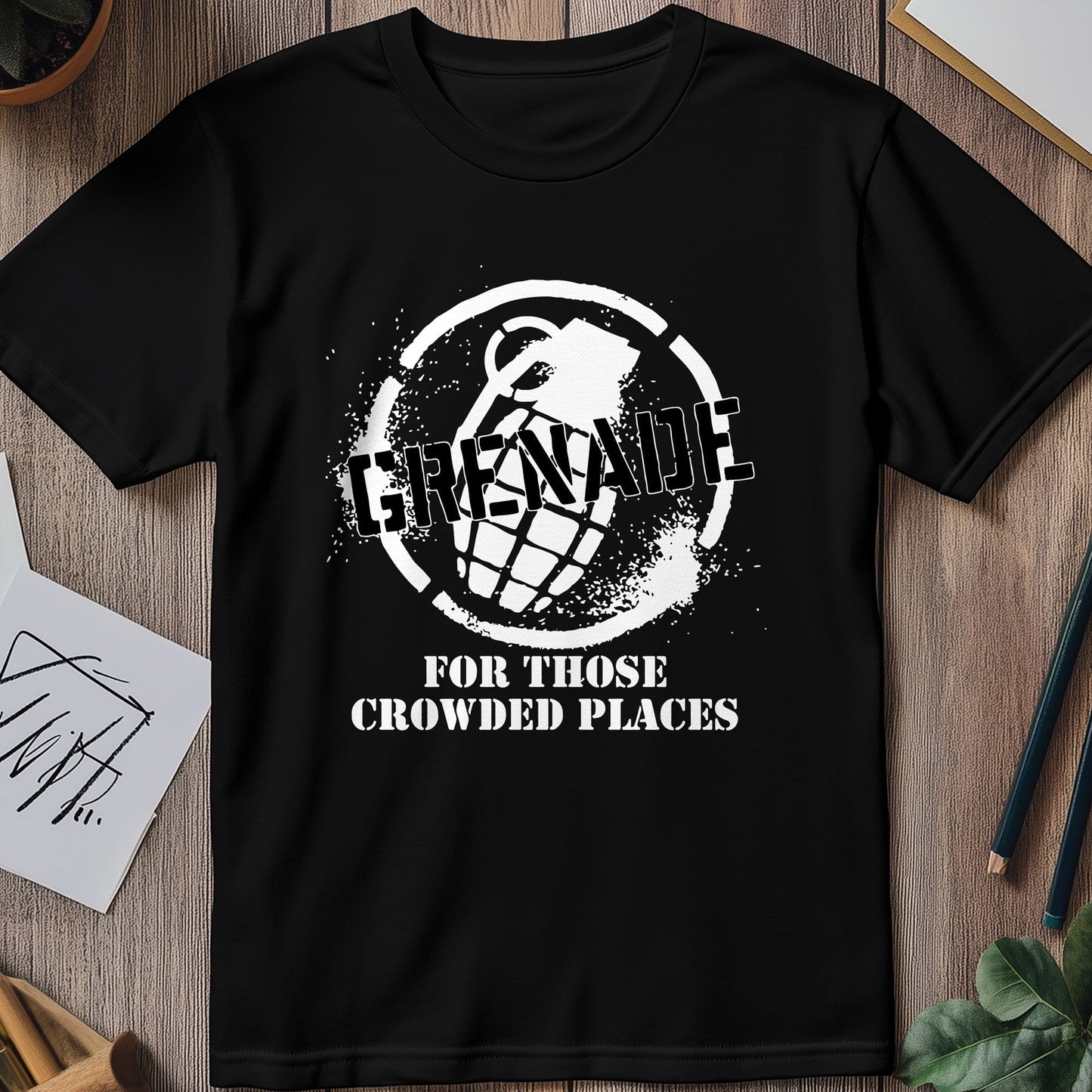 Grenade Crowded Place T-Shirt -